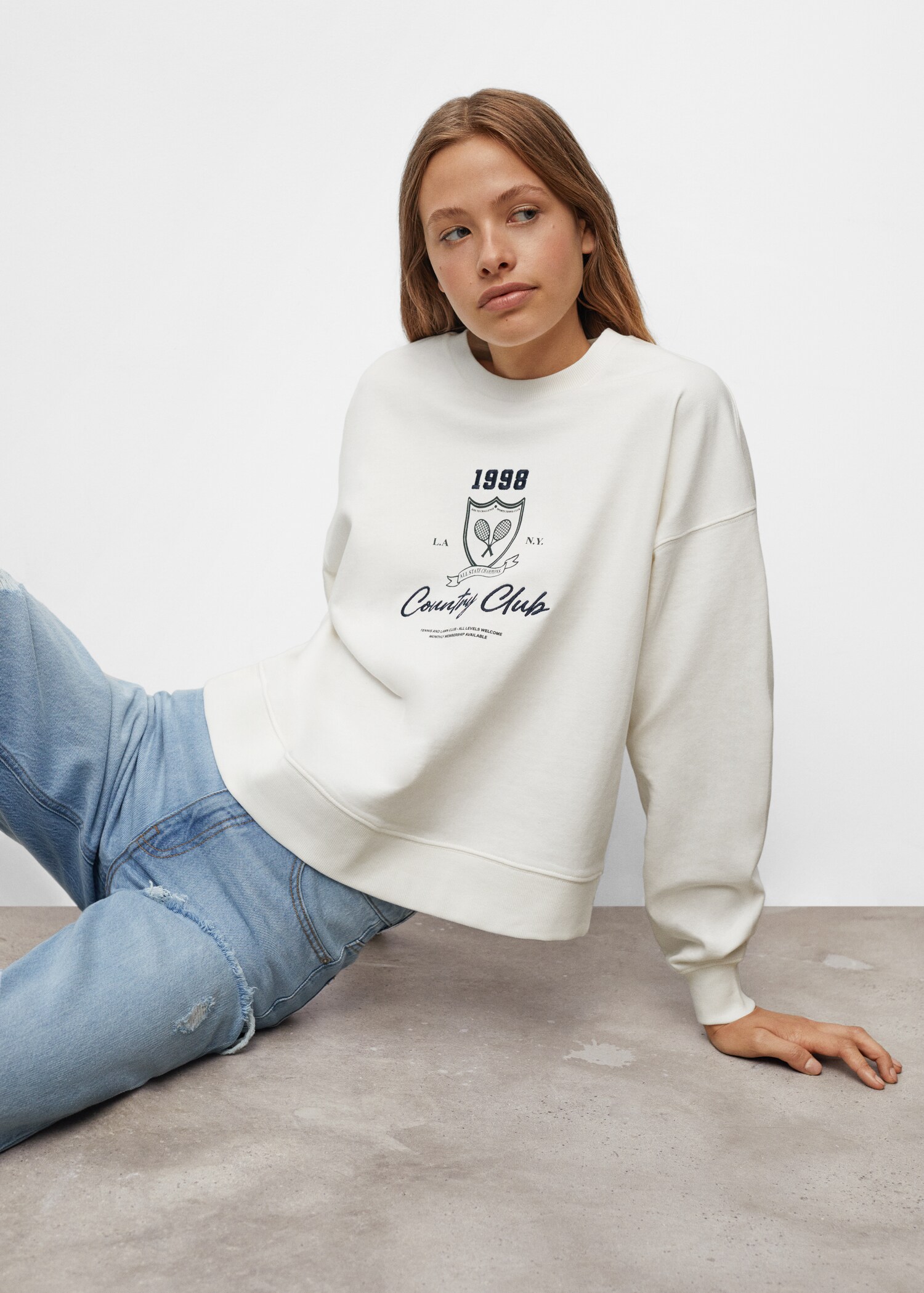Sudadera algodón estampada - Detalle del artículo 2