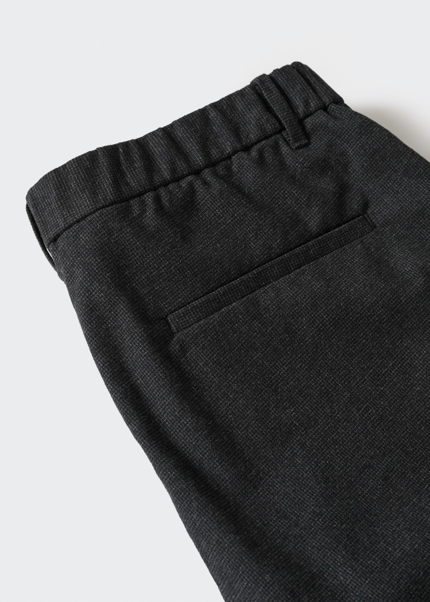 Slim-fit cotton trousers - Details of the article 8