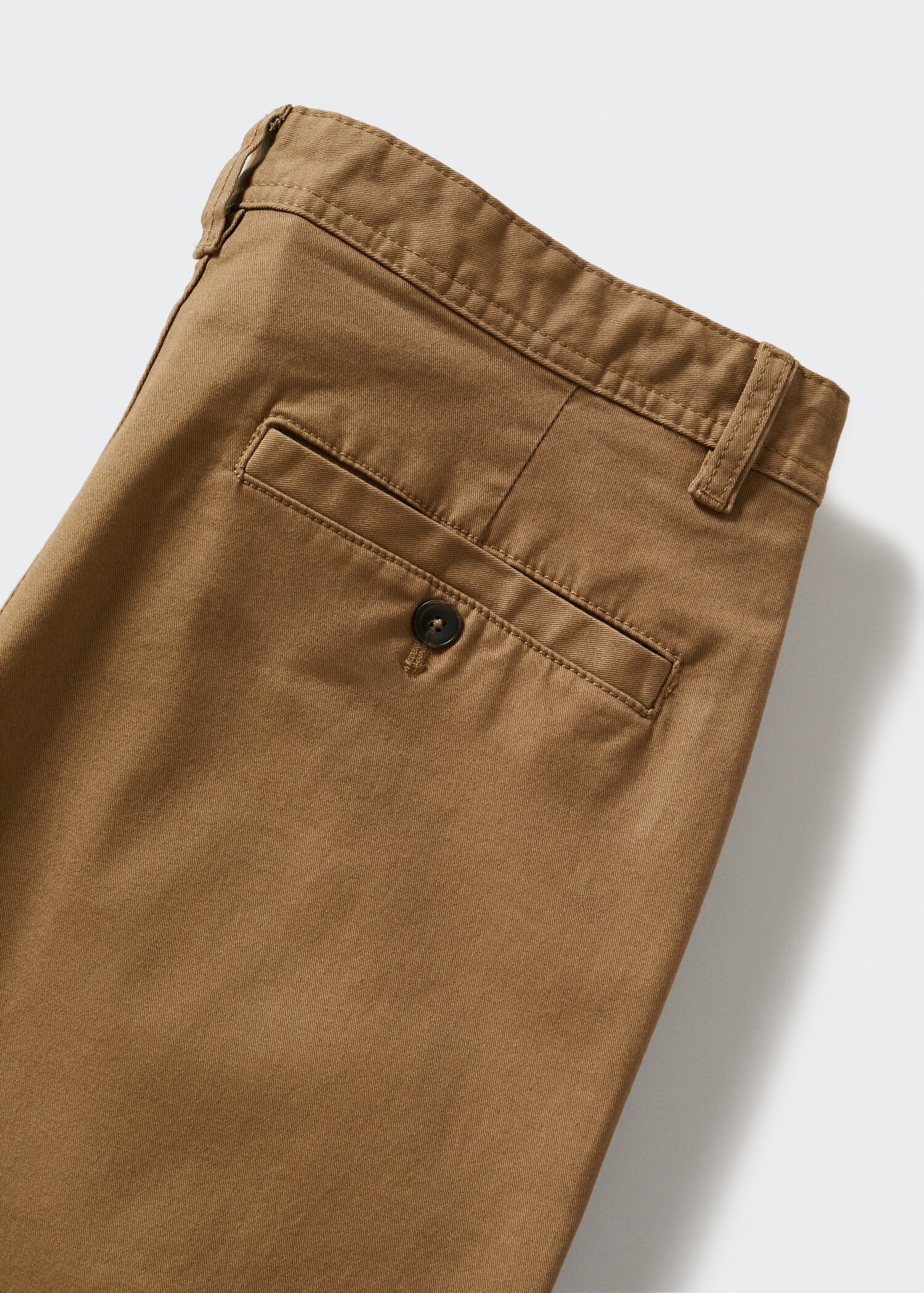 Straight-fit chino trousers - Details of the article 8