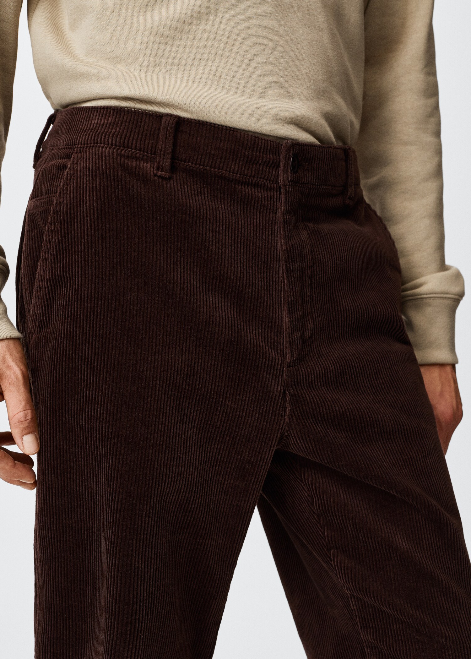 Pantalon de jogging velours côtelé - Détail de l'article 1