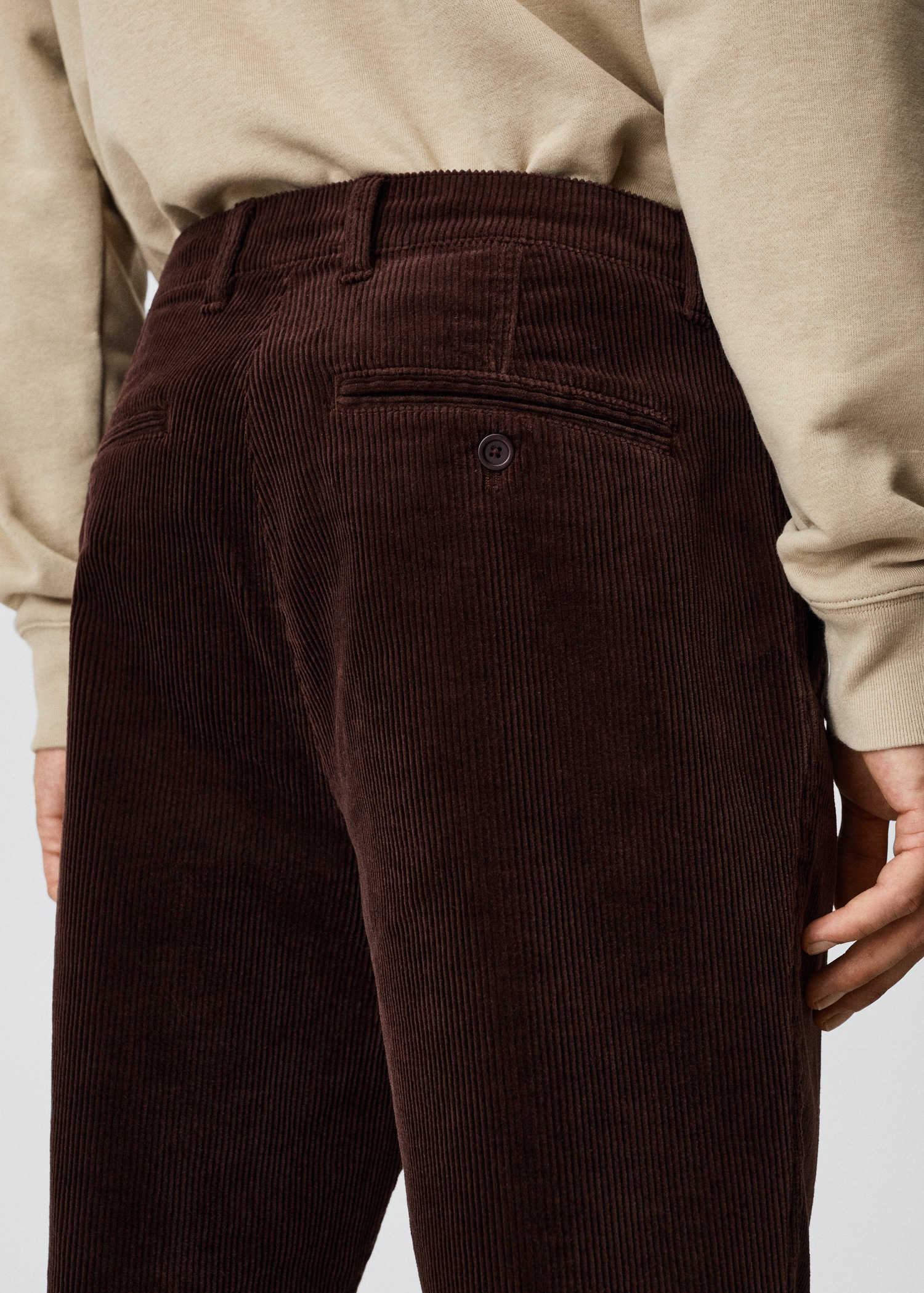 Pantalon de jogging velours côtelé - Détail de l'article 3