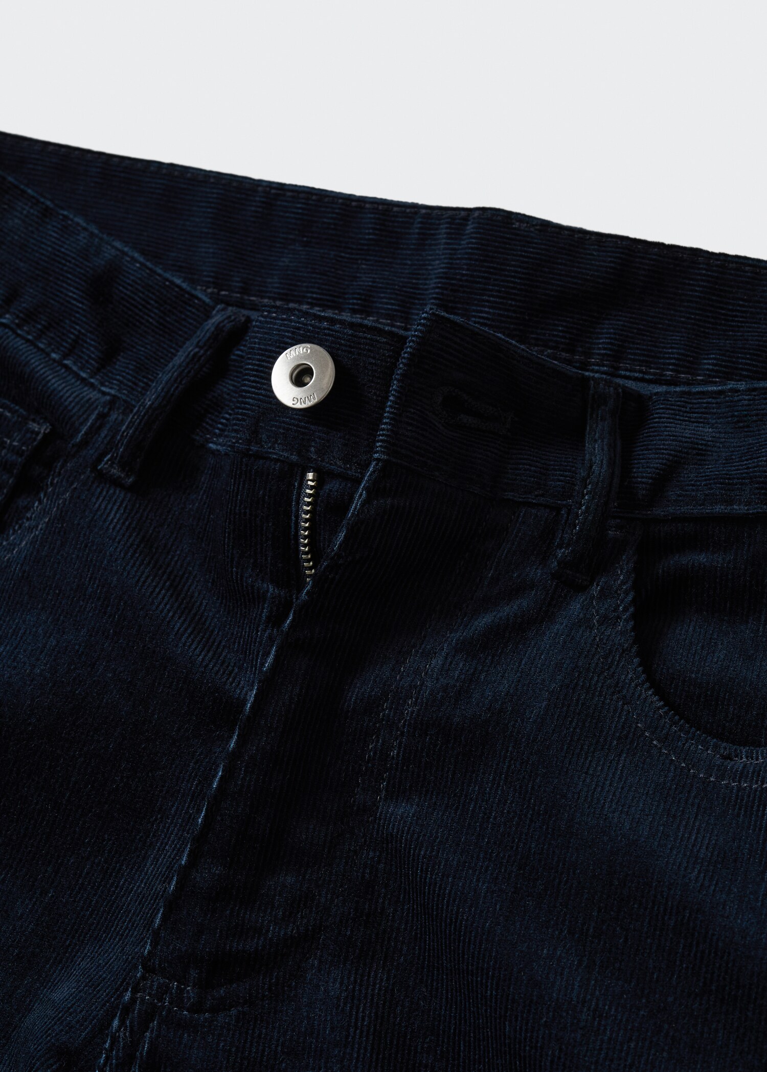 Tapered-fit corduroy trousers - Details of the article 8