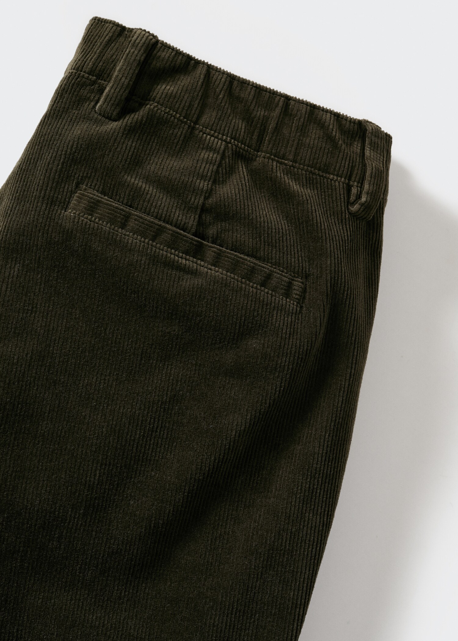 Tapered cropped corduroy trousers - Details of the article 8
