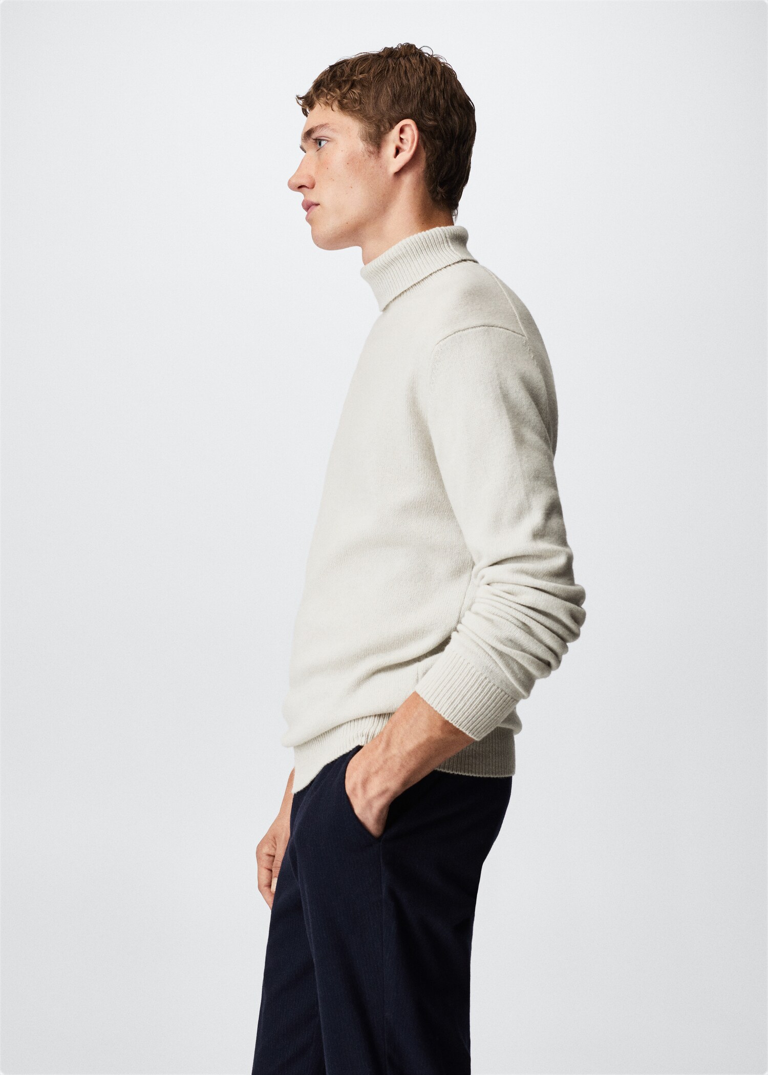 Turtleneck wool sweater - Details of the article 1