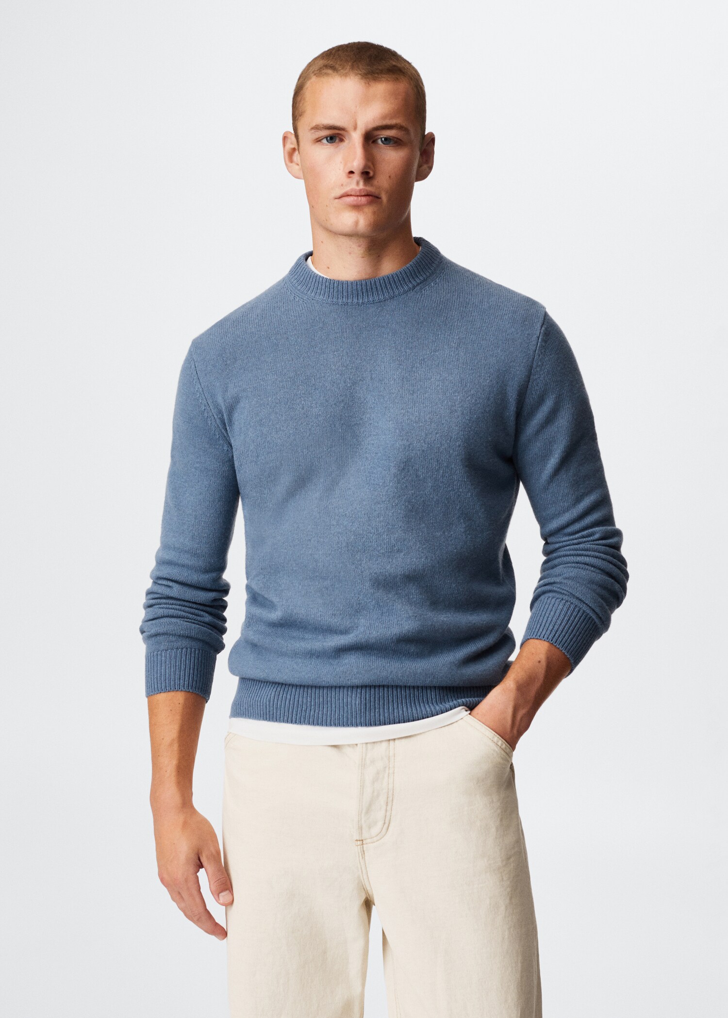 Cashmere wool sweater - Medium plane