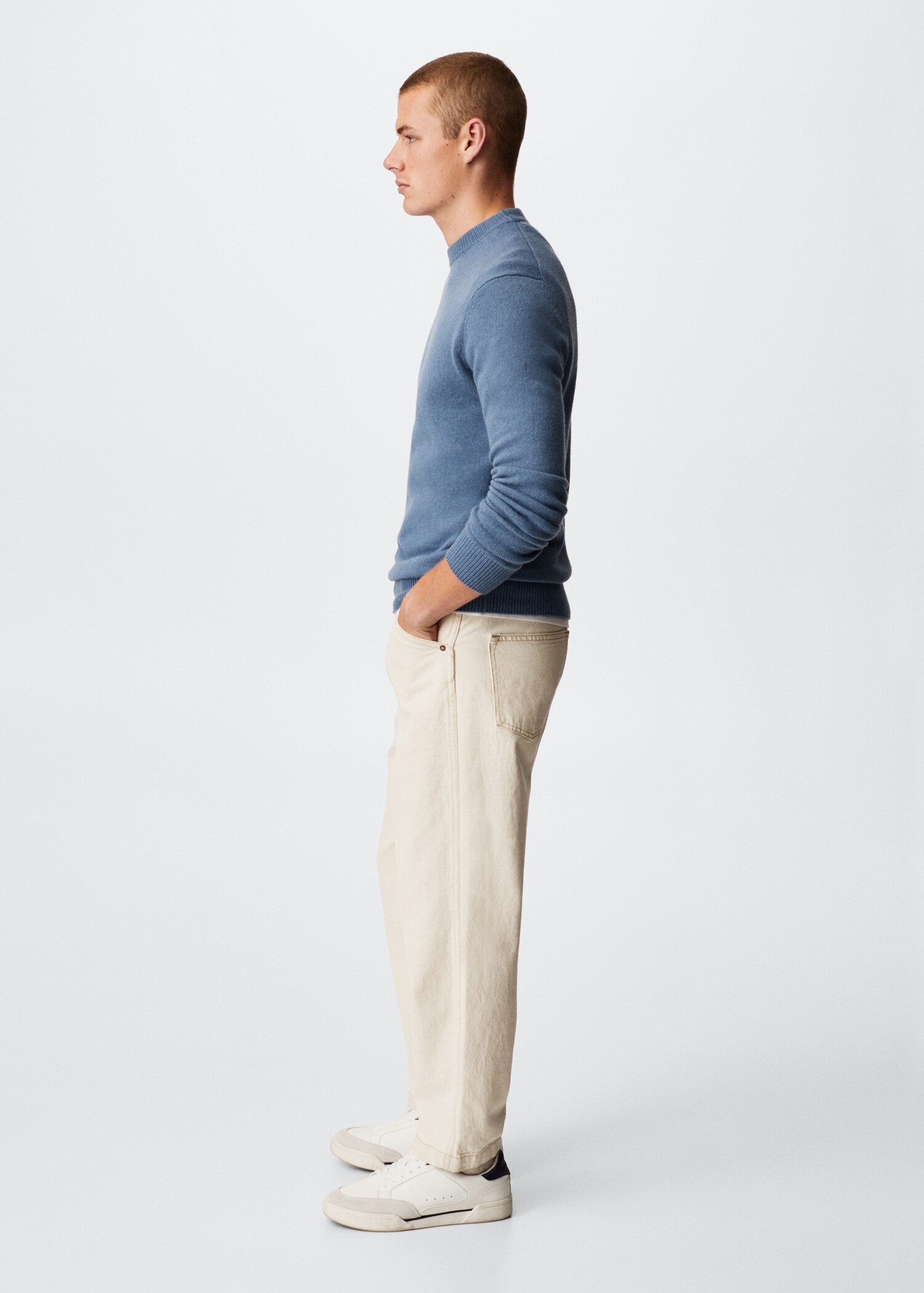 Cashmere wool sweater - Details of the article 4