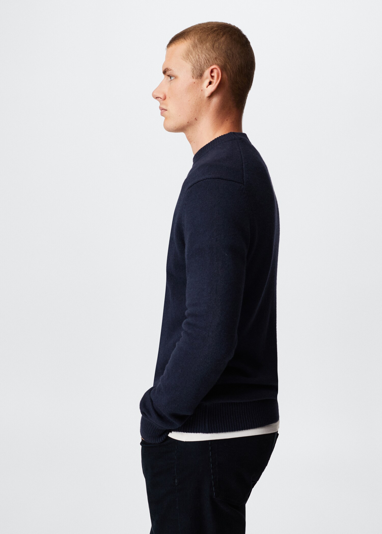 Cashmere wool sweater - Details of the article 4