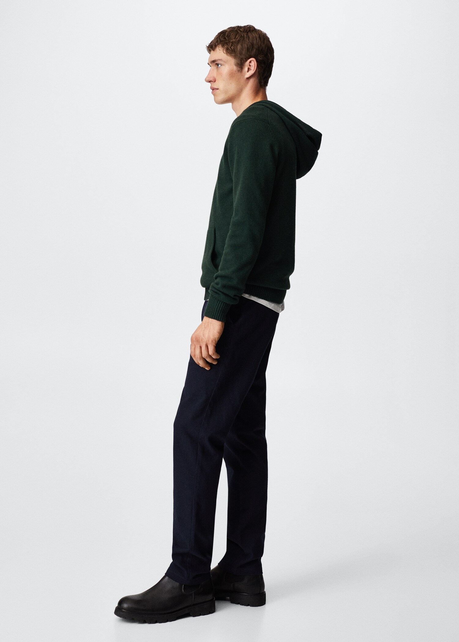 Hood wool-blend sweater - Details of the article 2
