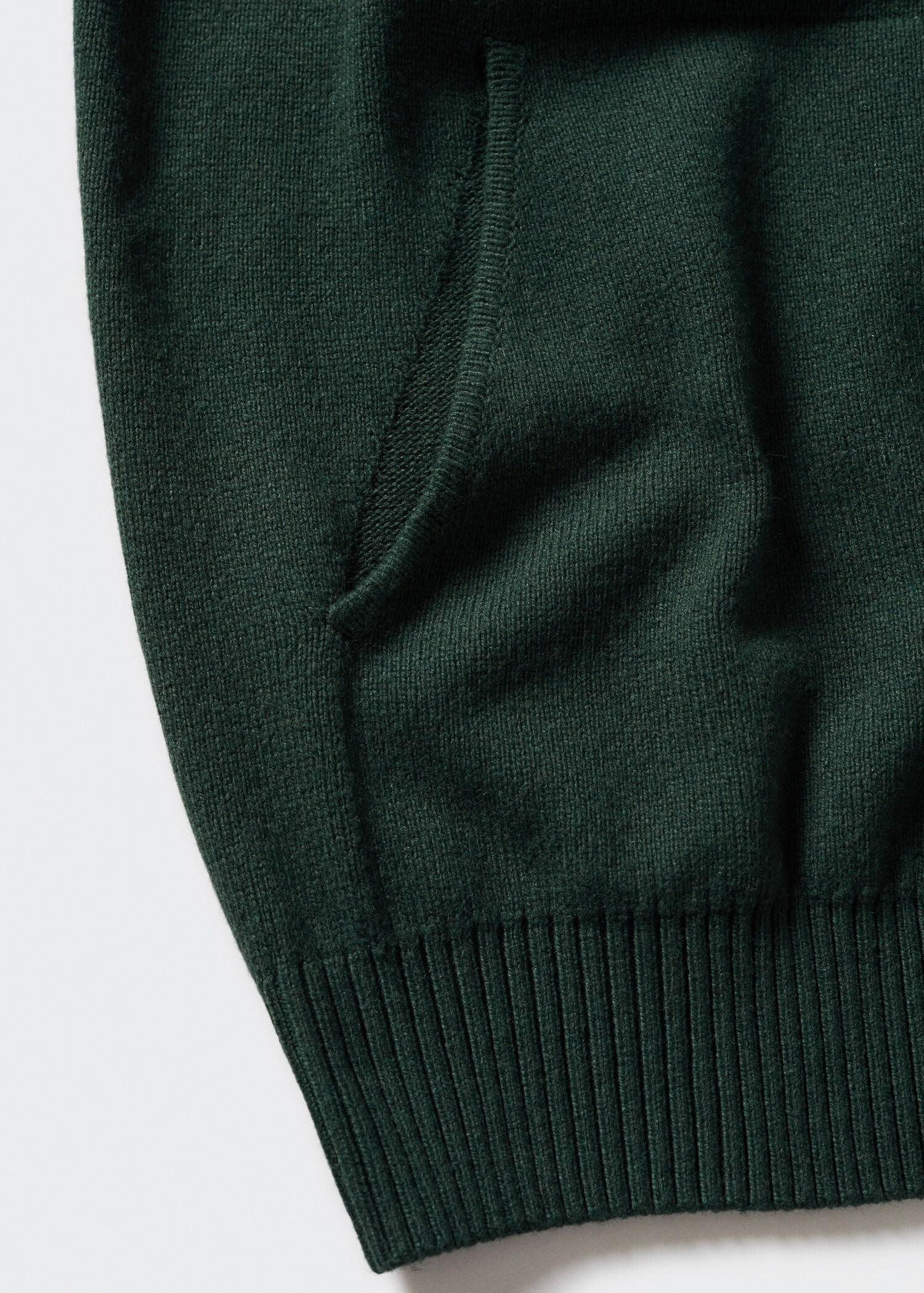 Hood wool-blend sweater - Details of the article 8