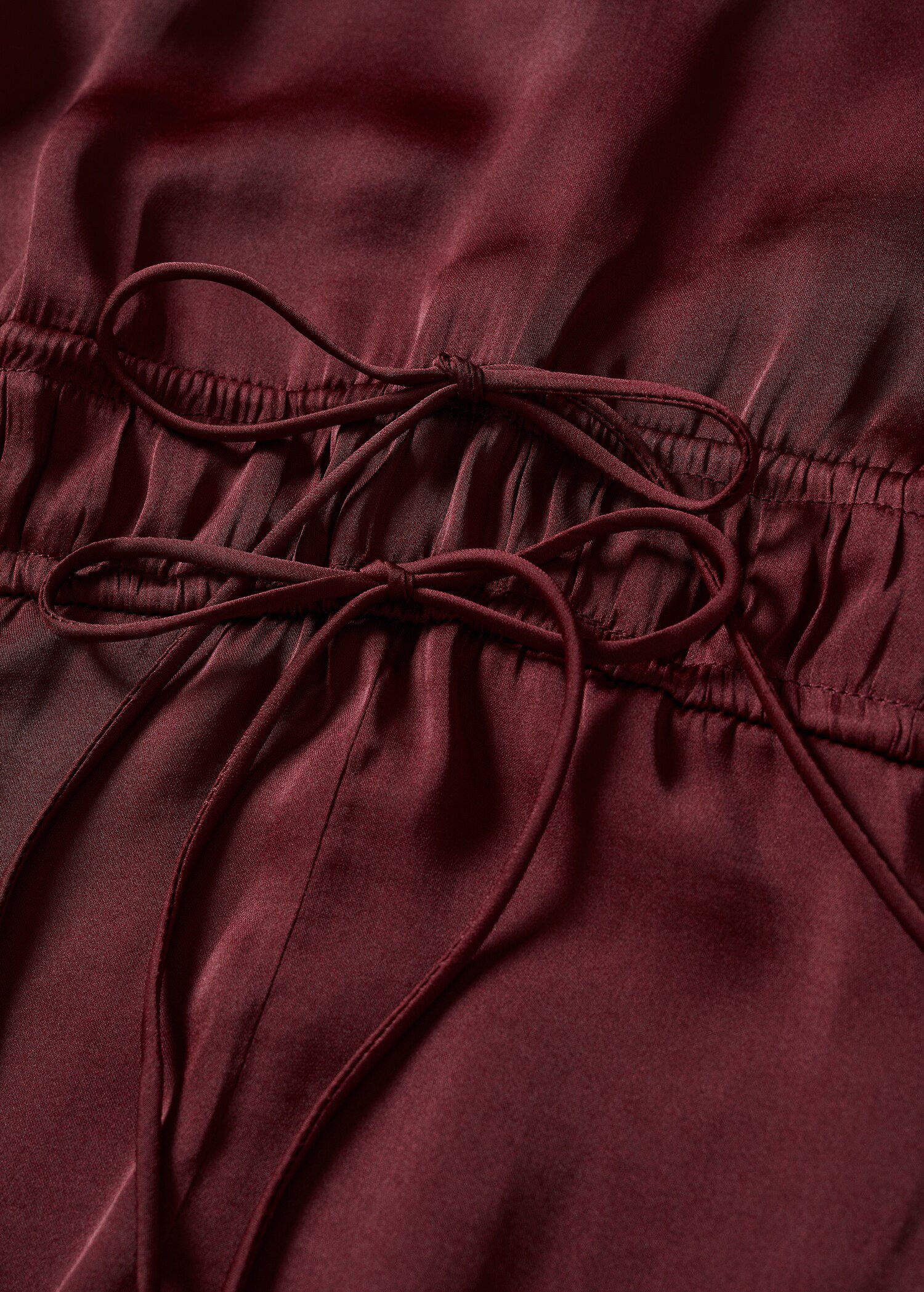 Bow satin blouse - Details of the article 8