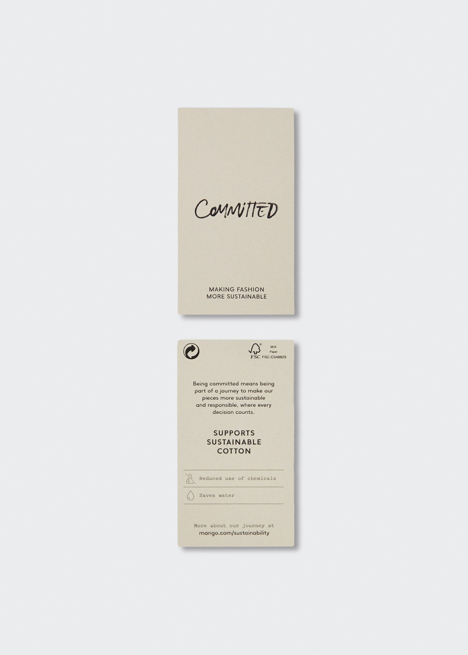 Long-sleeved cotton jersey polo shirt - Details of the article 9