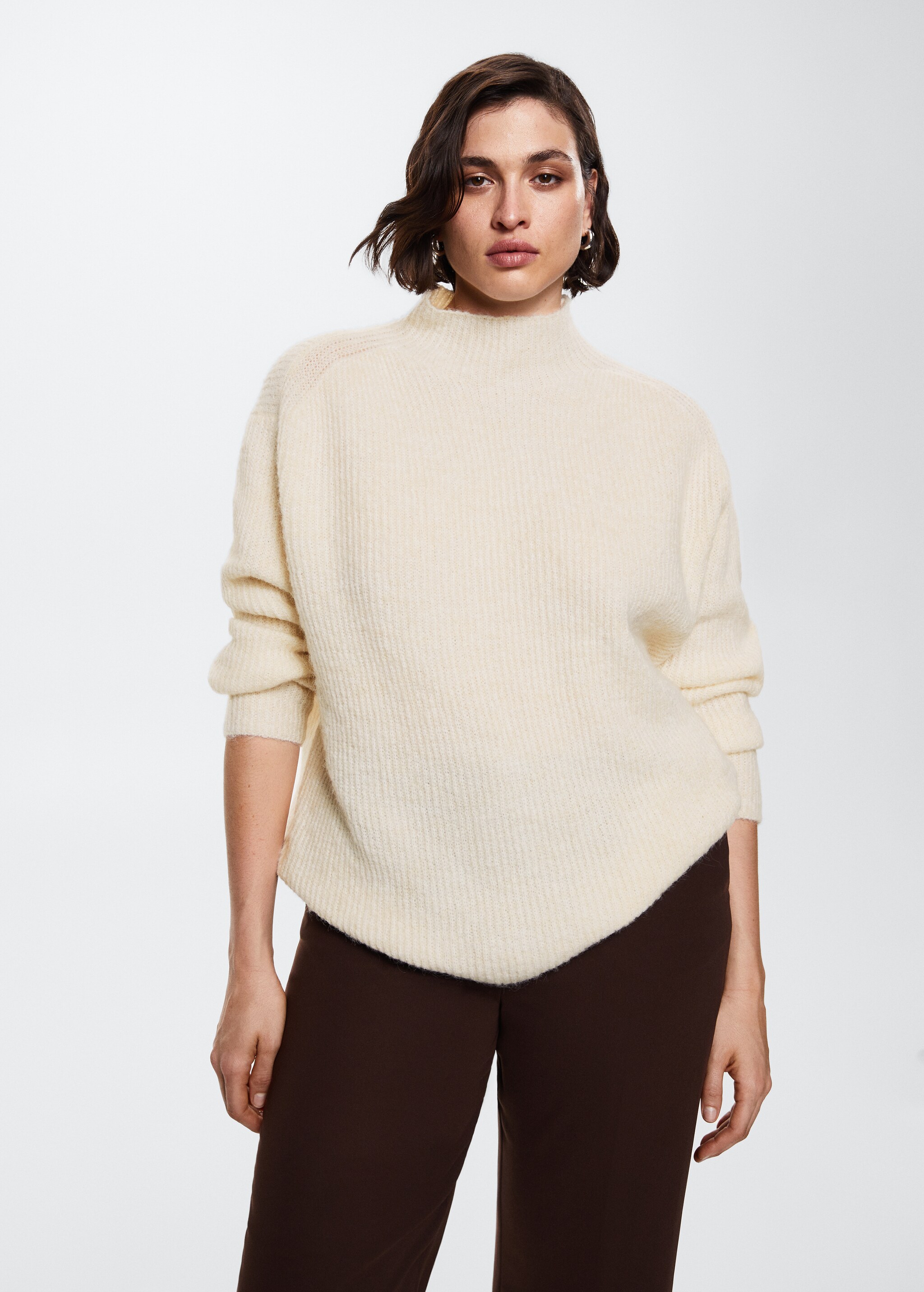 High collar sweater - Details of the article 5