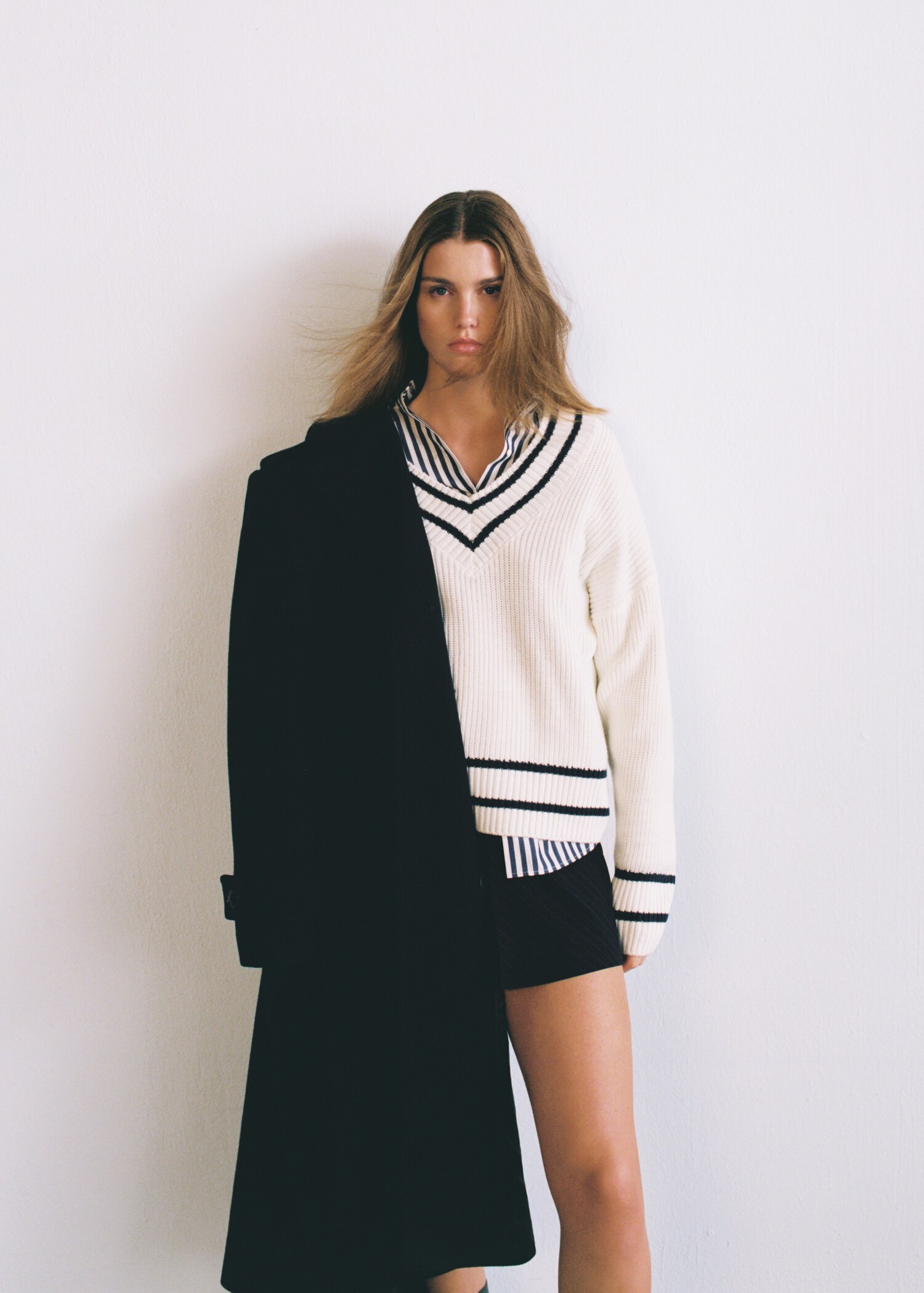 Pull-over oversize col en V - Détail de l'article 6