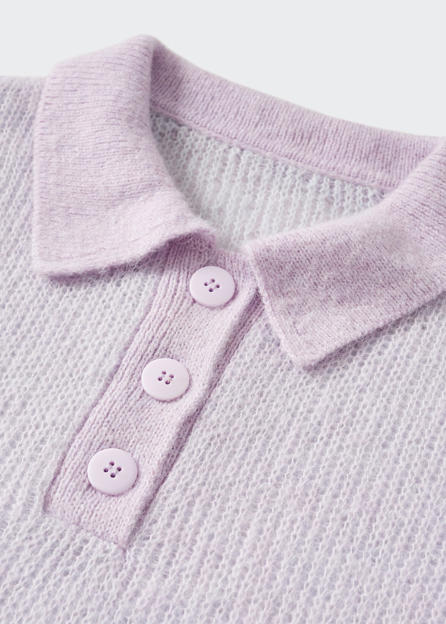 Pull-over maille col polo - Détail de l'article 8