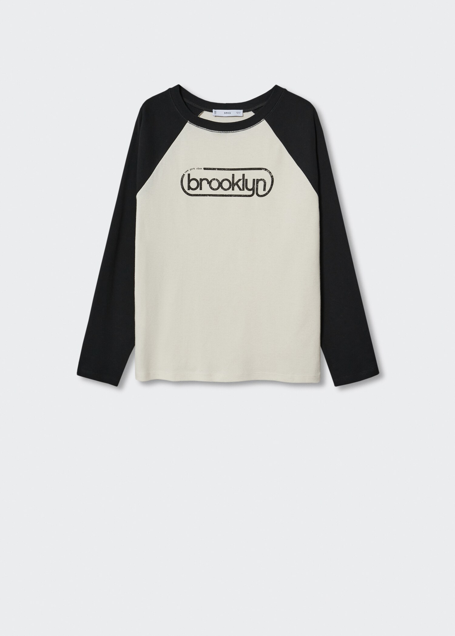 T-Shirt mit Textaufdruck - Artikel ohne Model