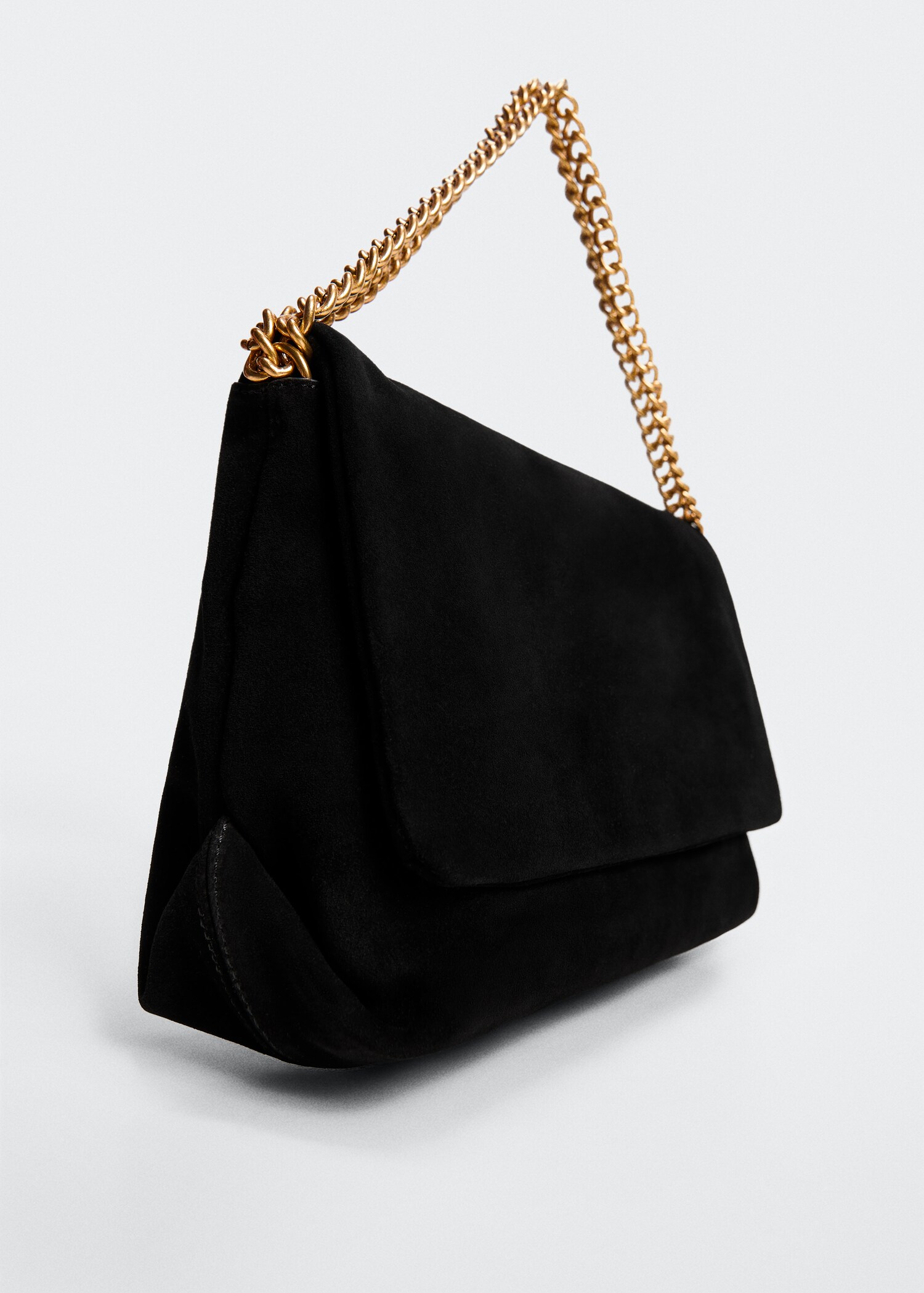 Bolso serraje cadena - Plano medio
