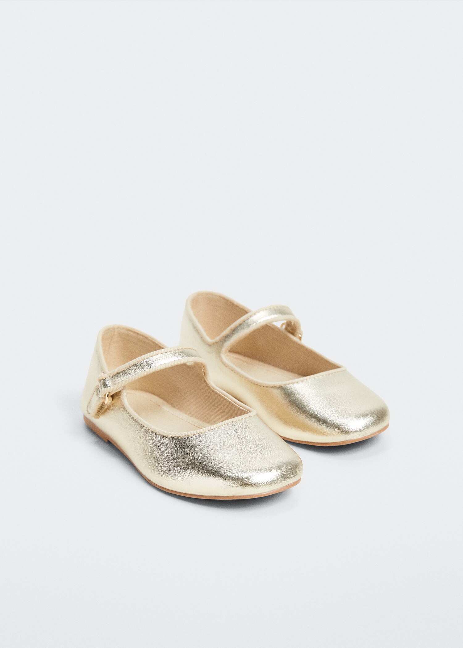 Velcro fastening ballerina - Medium plane