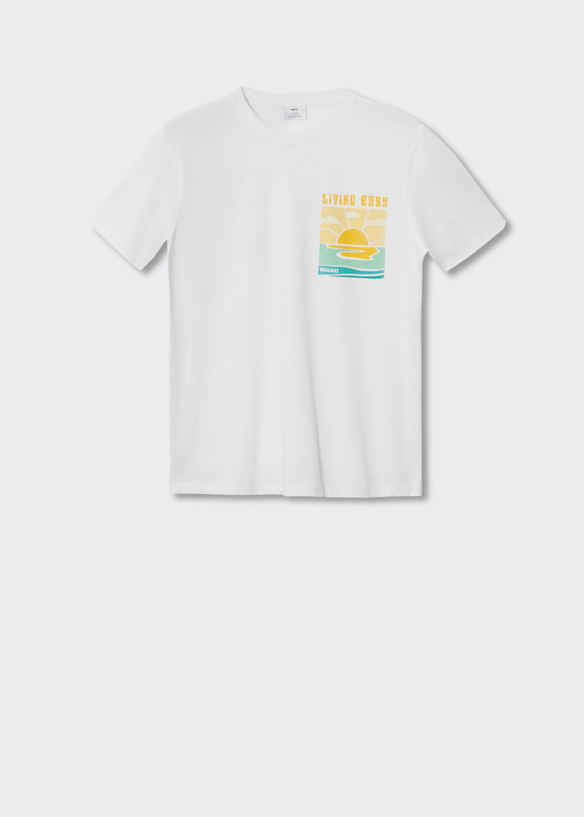 Camiseta estampada algodón - Artículo sin modelo