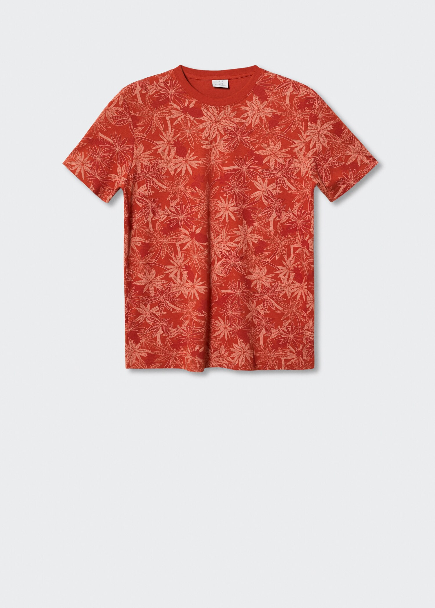 Tropical print T-shirt - Article without model