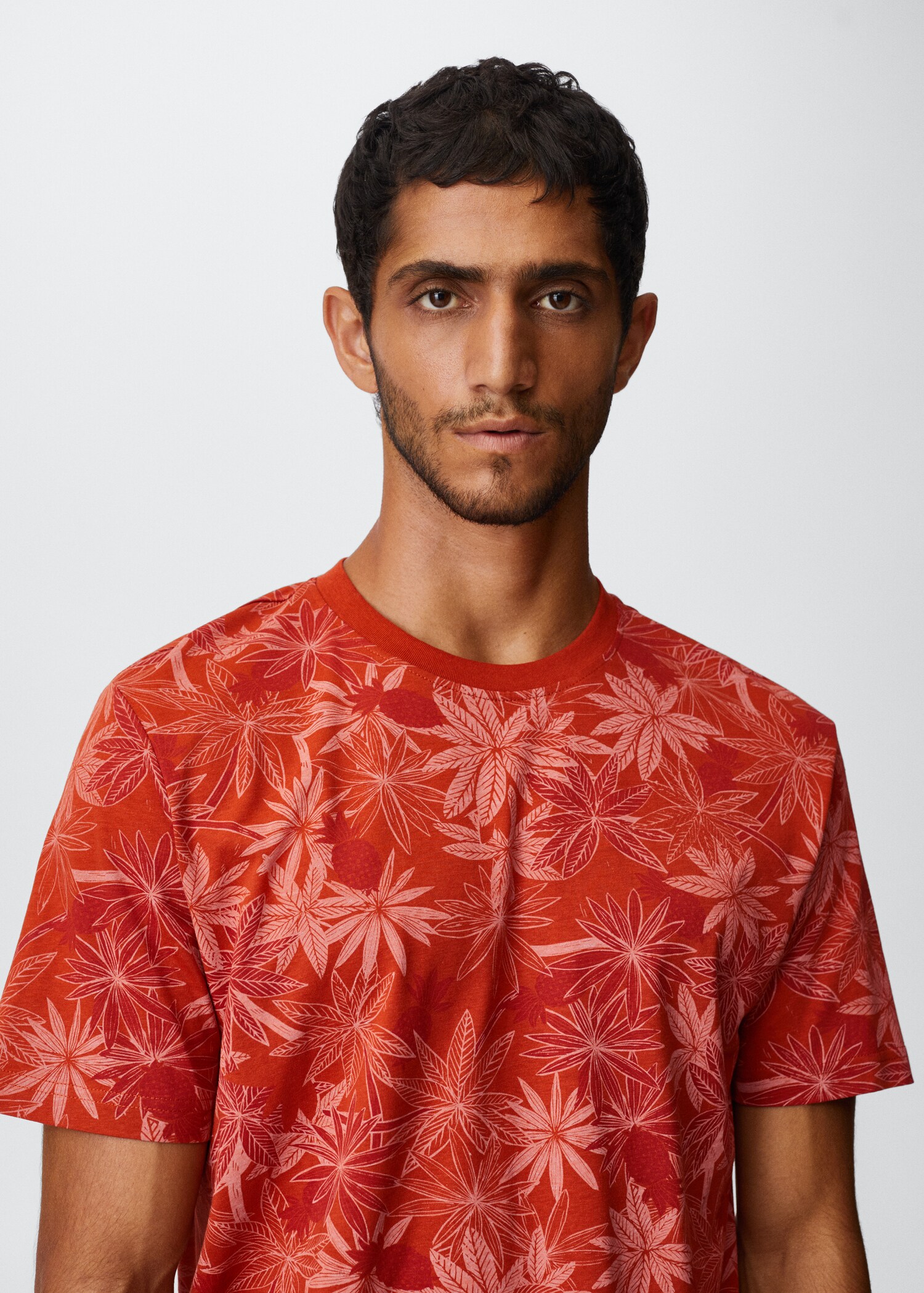 Tropical print T-shirt - Details of the article 4