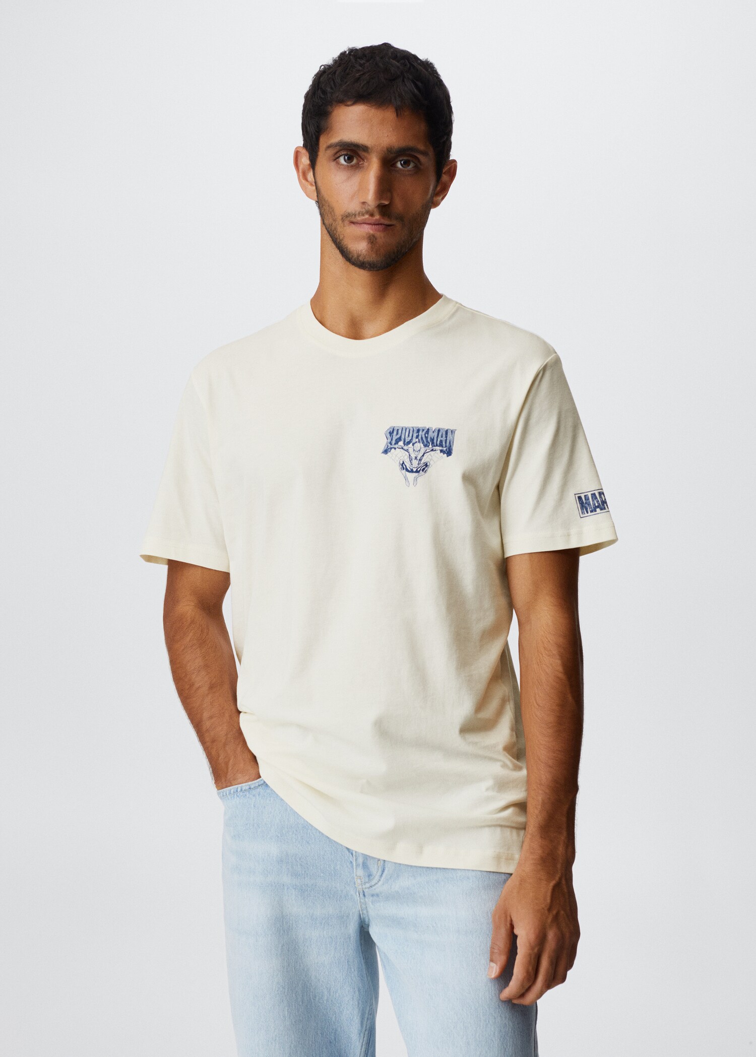Baumwoll-T-Shirt Marvel - Mittlere Ansicht