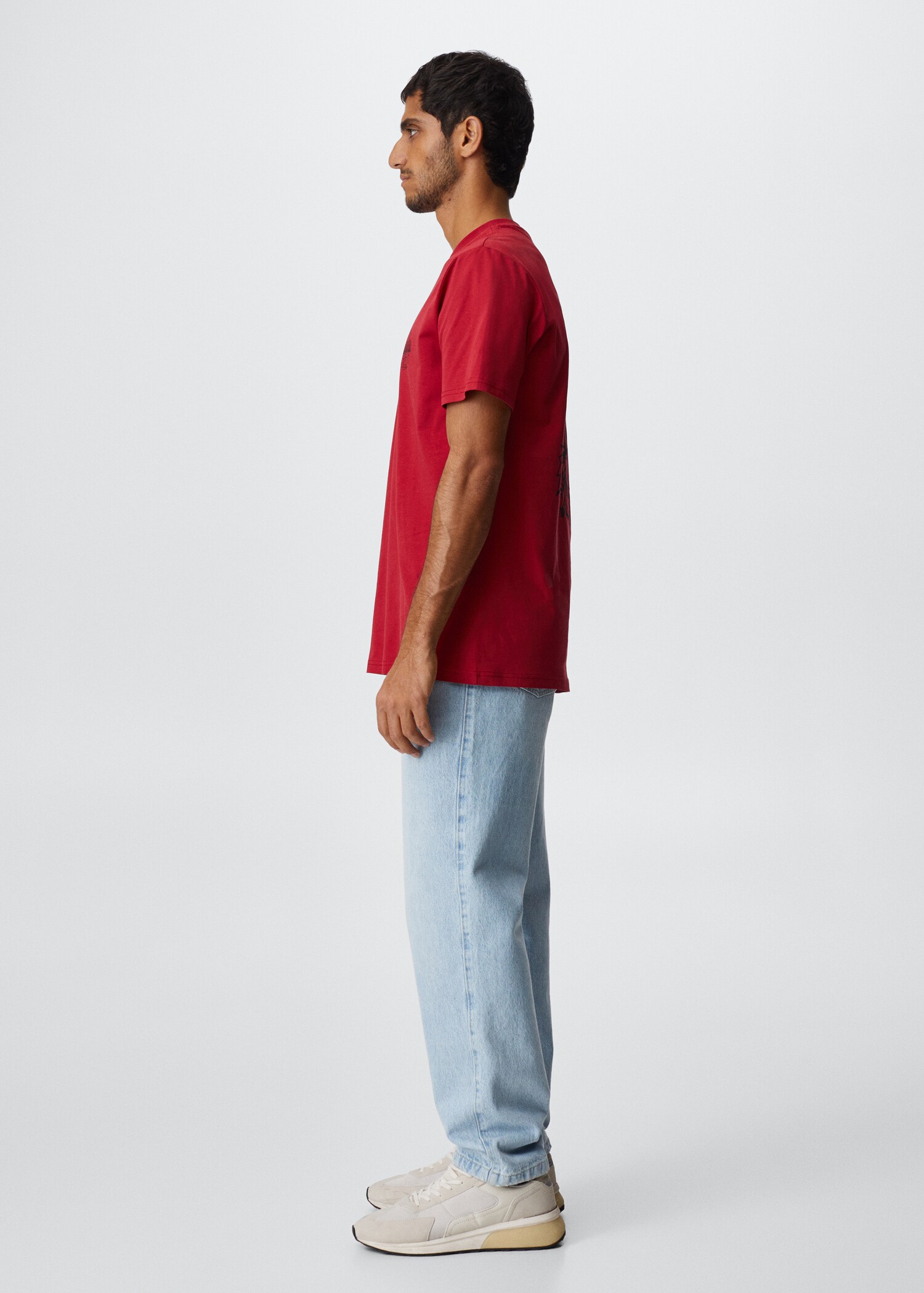 Printed cotton-blend T-shirt - Details of the article 6