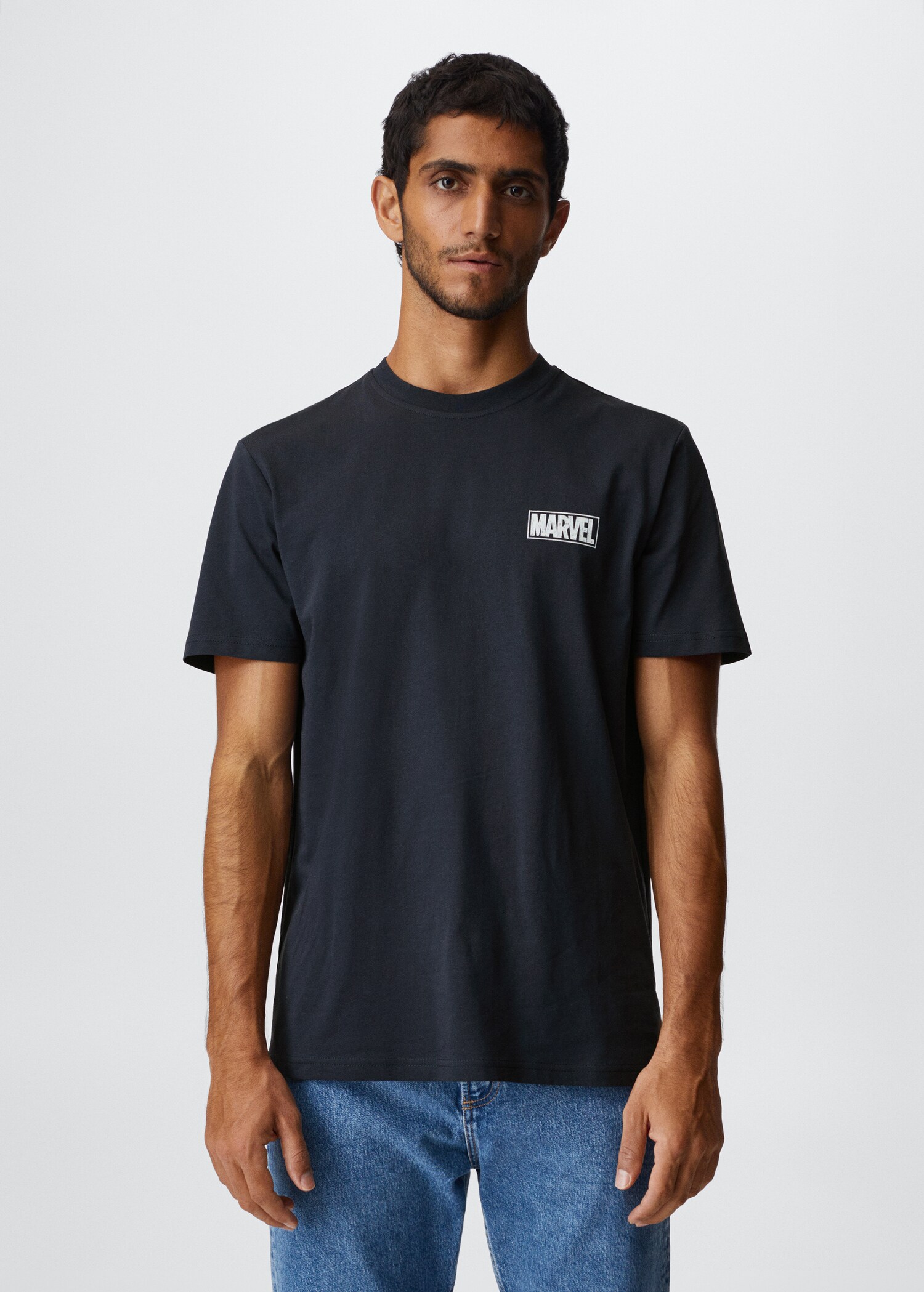 Camiseta algodón Marvel - Plano medio