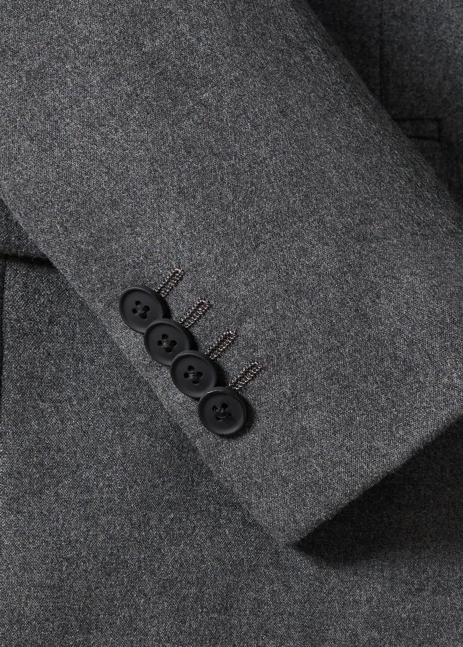 Slim-fit suit jacket - Details of the article 8