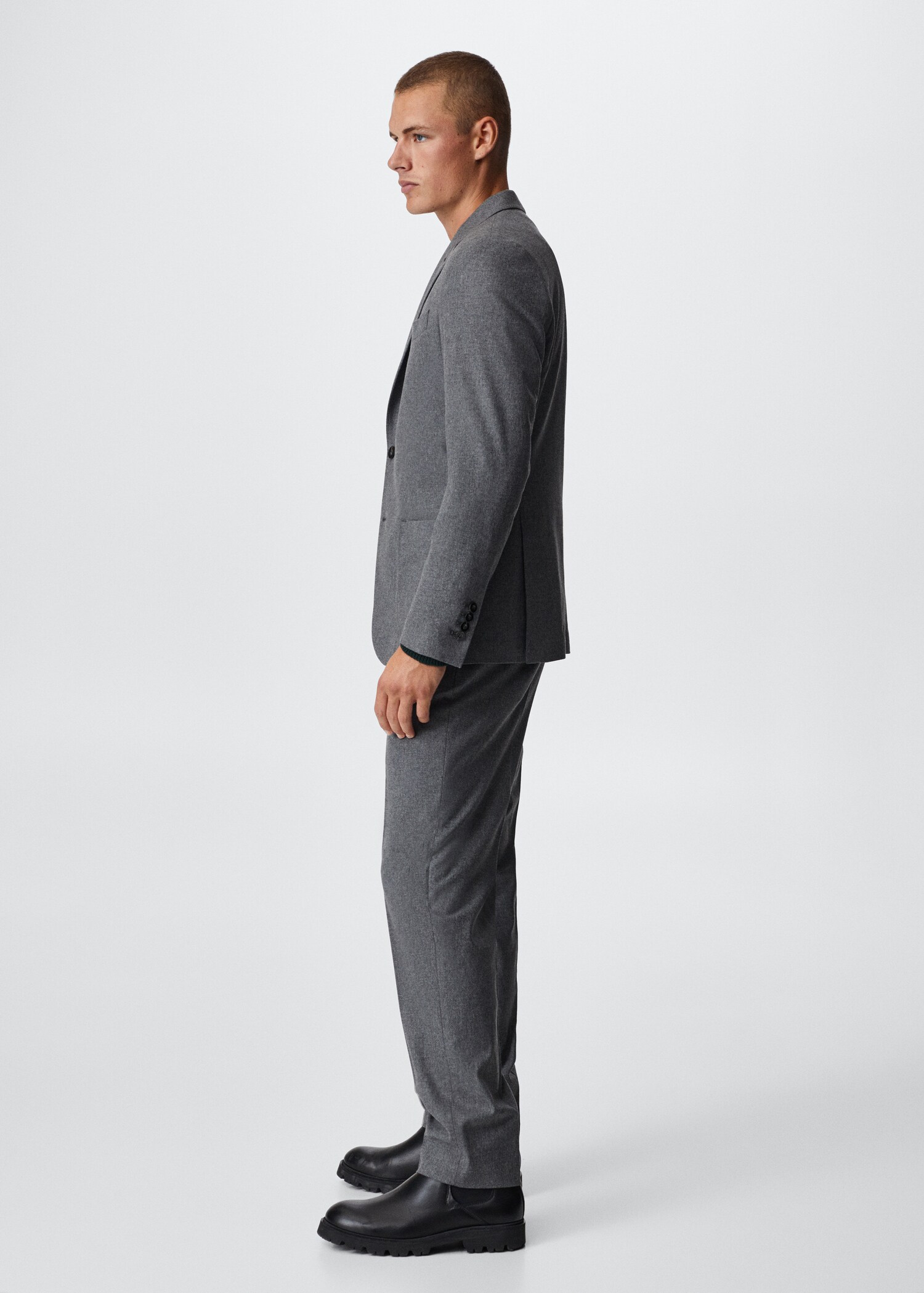 Wool suit jacket - Details of the article 6