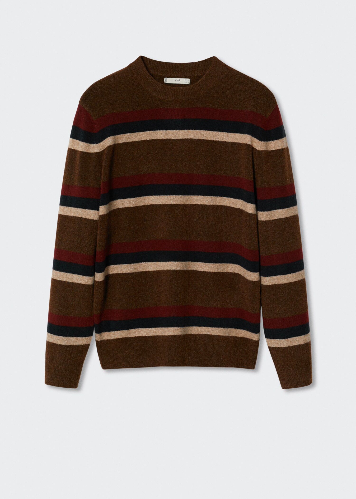 Stripe textured sweater - Article without model