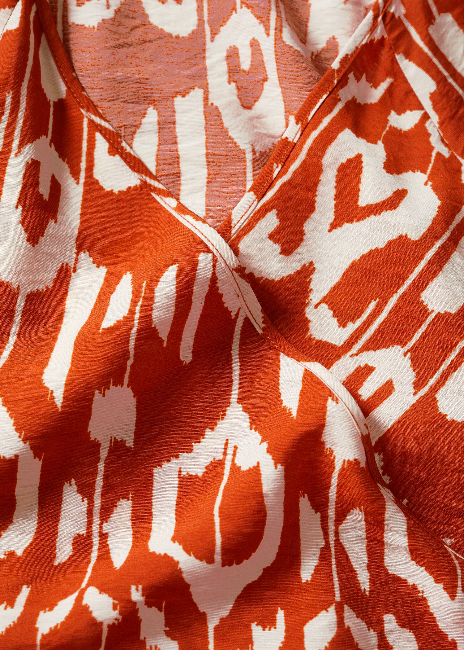 Bow printed blouse - Details of the article 8
