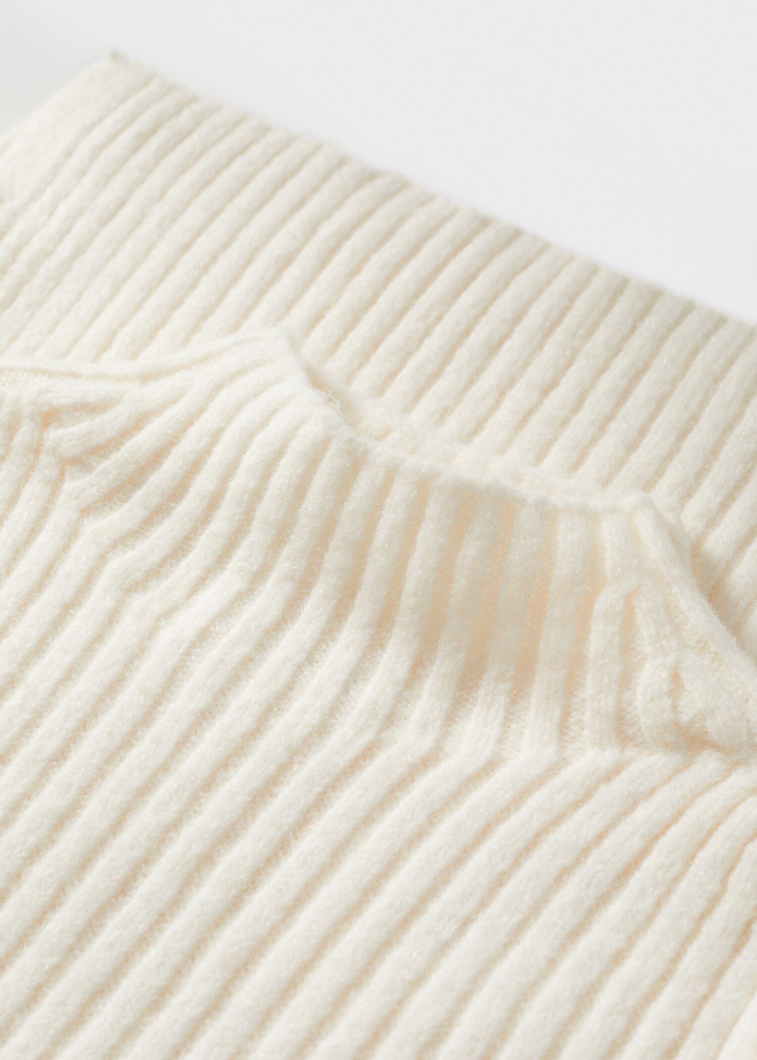 Perkins-neck rib-knit  sweater - Details of the article 8