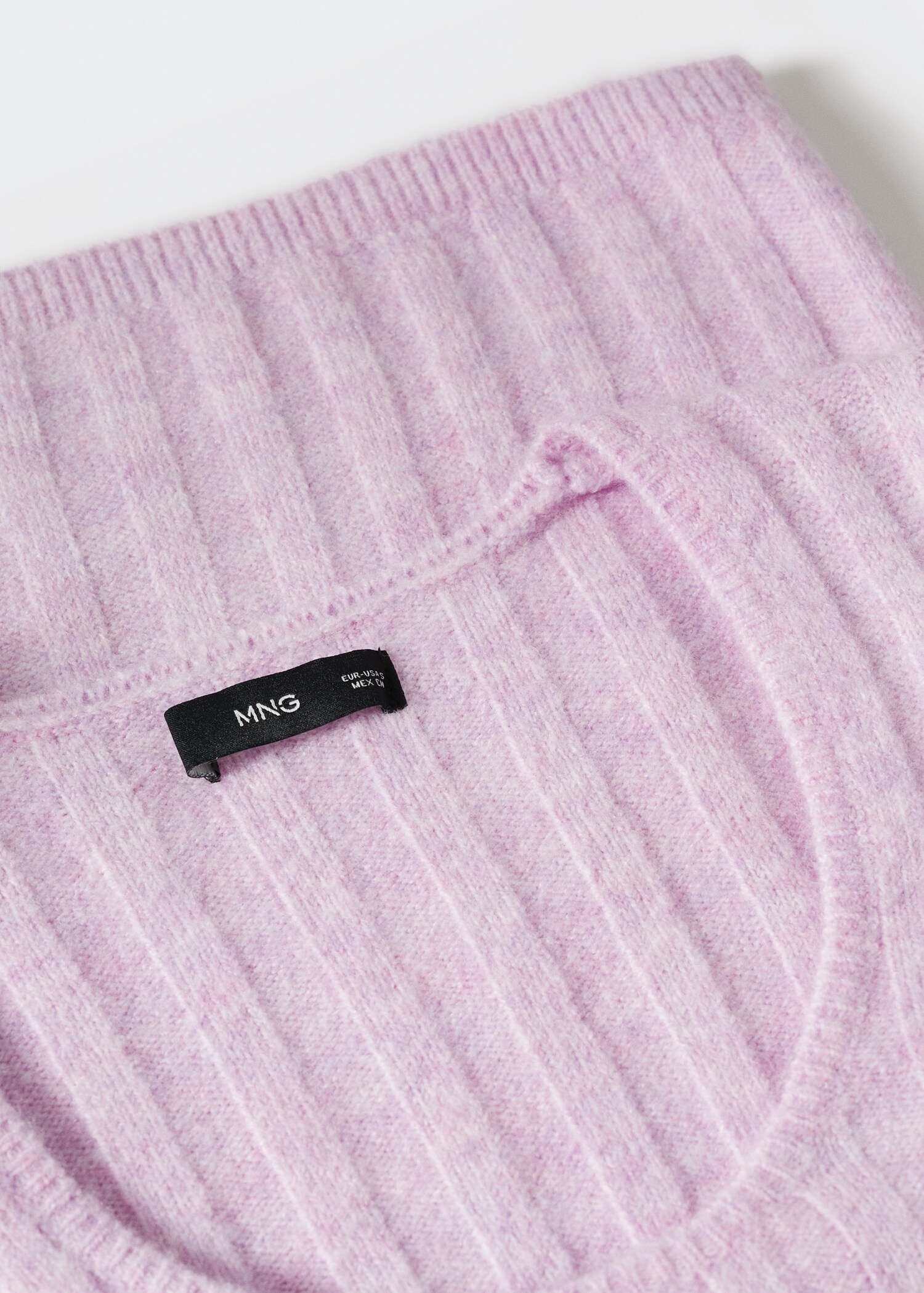 Textured knit sweater - Details of the article 8