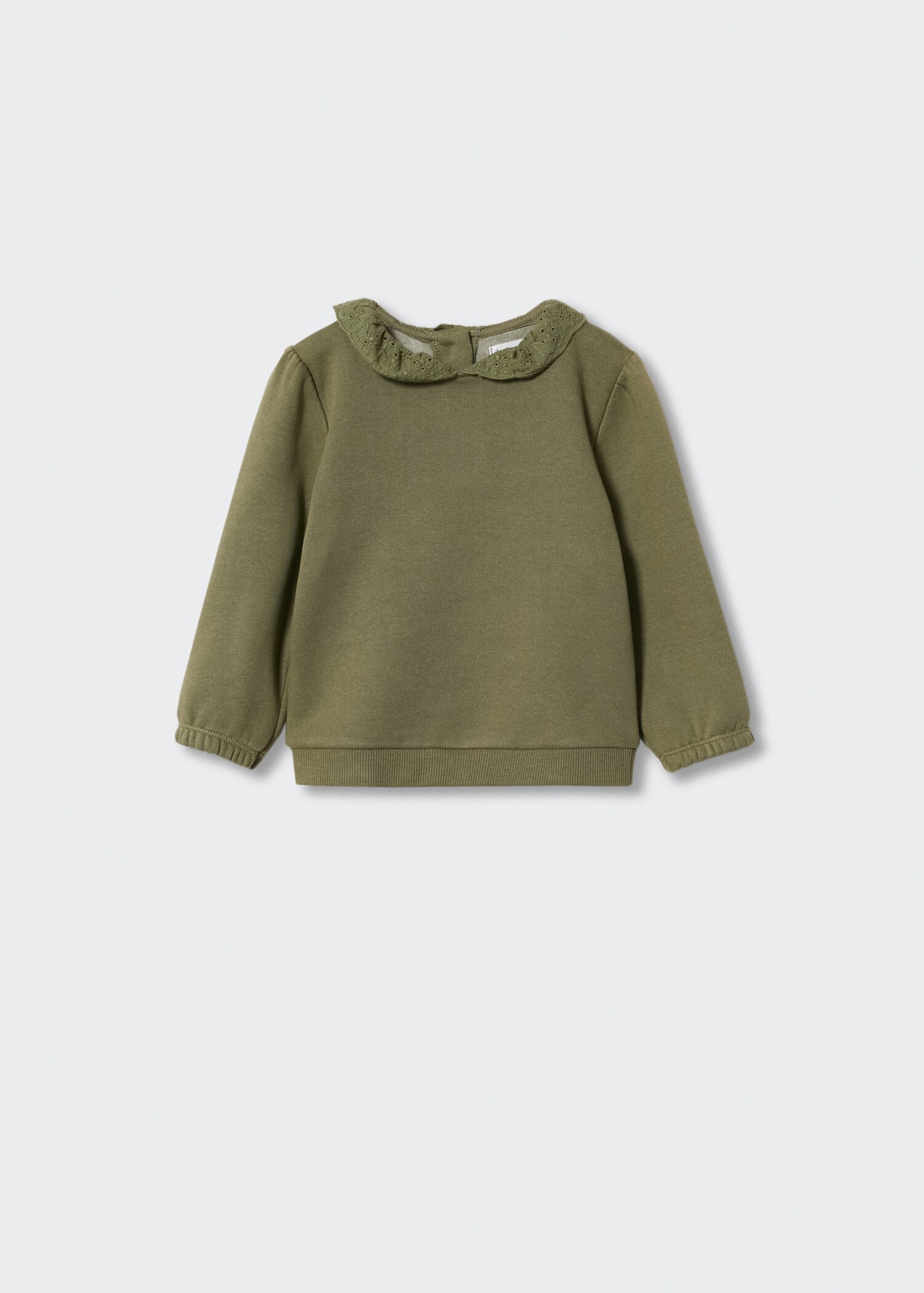 Sweatshirt mit Babydollkragen - Artikel ohne Model