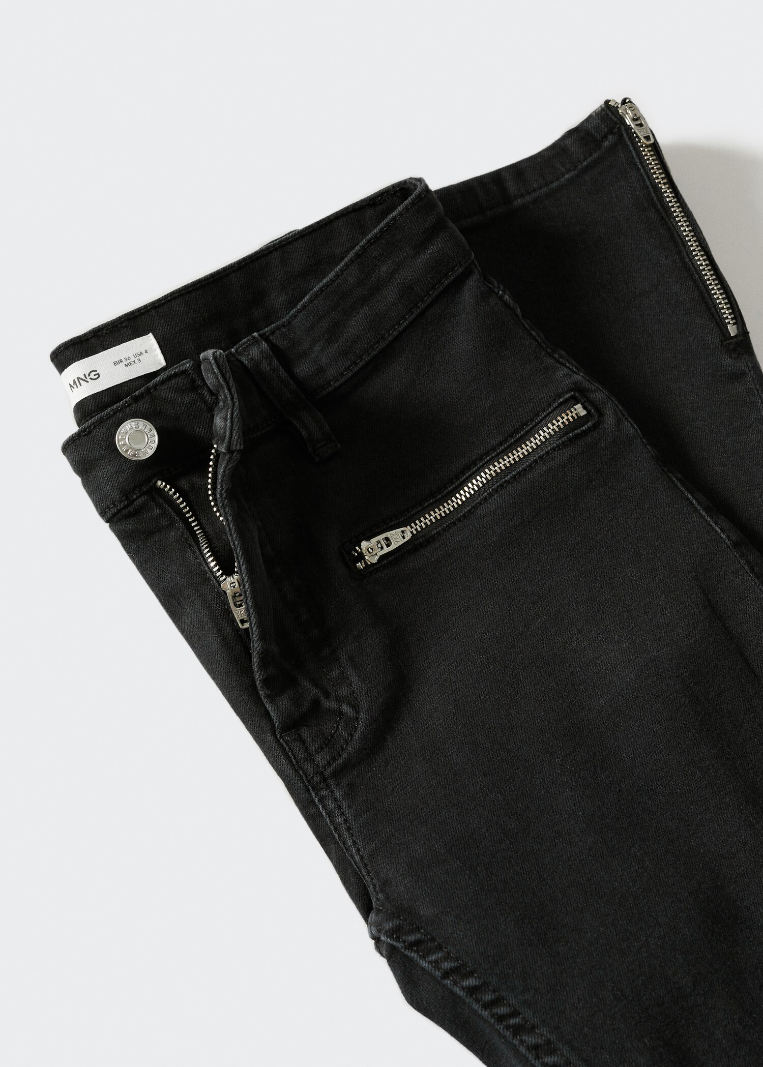 Skinny jeans in bikerstijl - Detail van het artikel 8