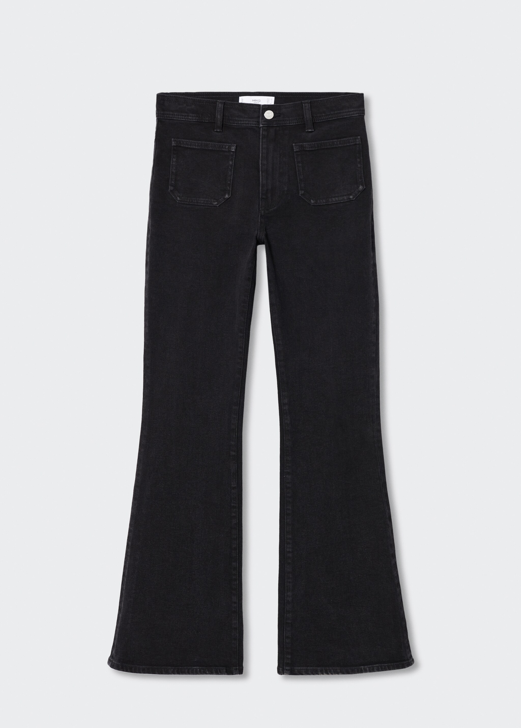 Jeans flare bolsillos - Artículo sin modelo