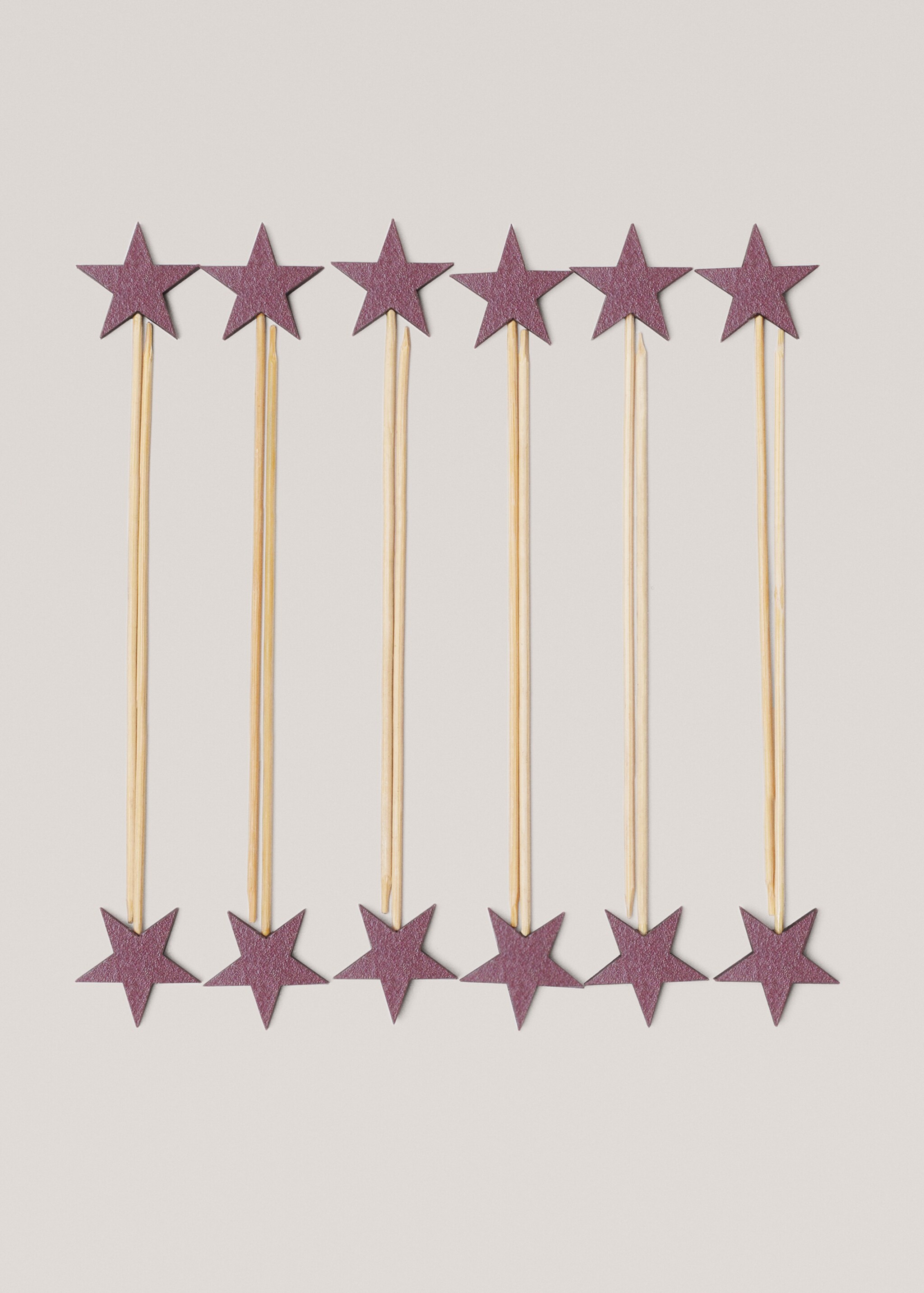 Star sticks - Article without model, Medium Red. Ref: 37009203-00.