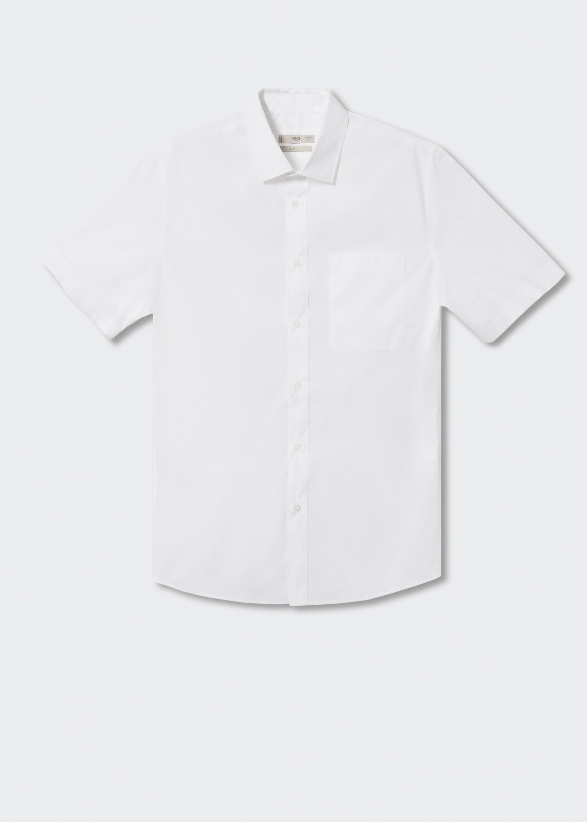 Short sleeved cotton shirt - Article without model