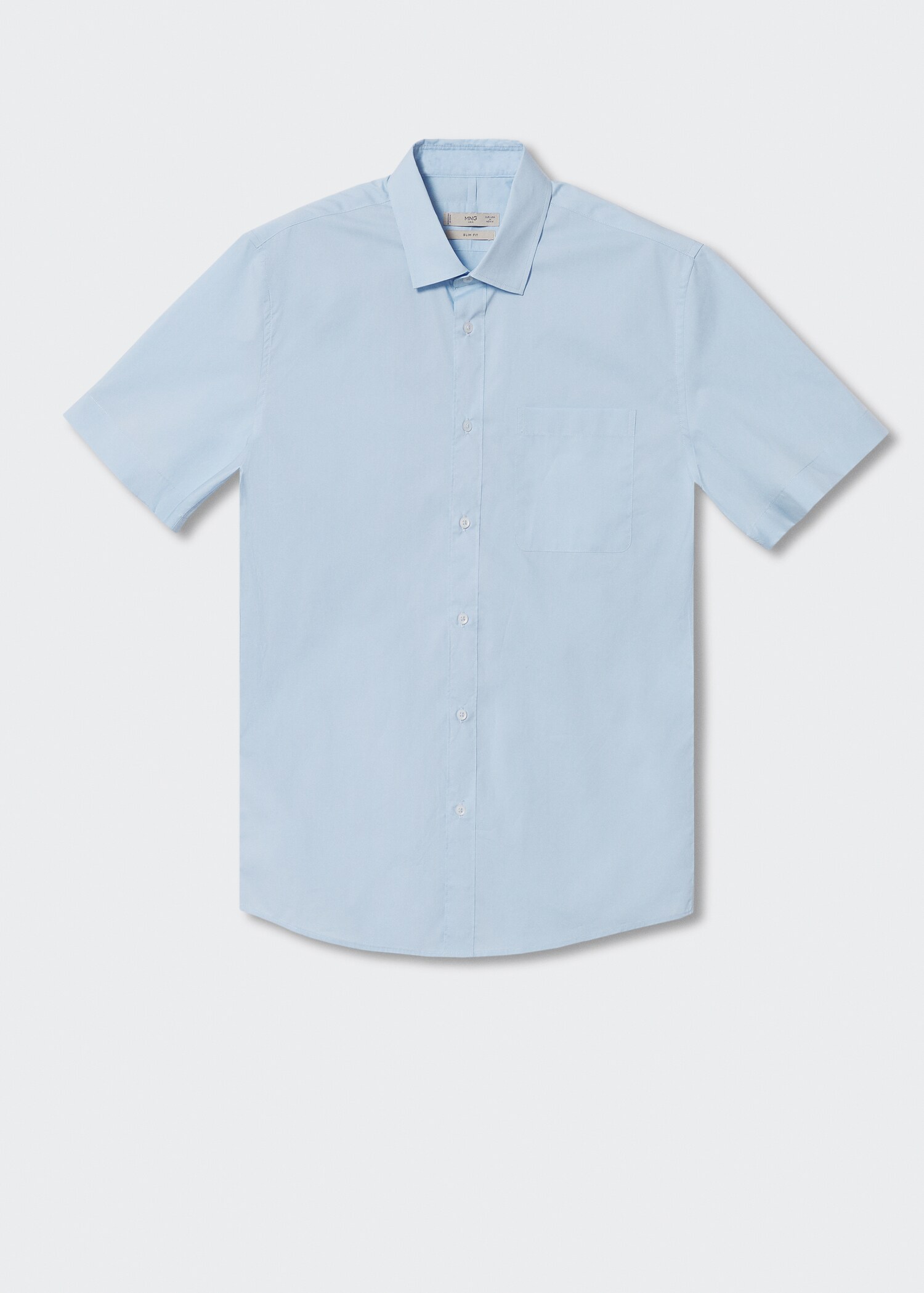 Short sleeved cotton shirt - Article without model