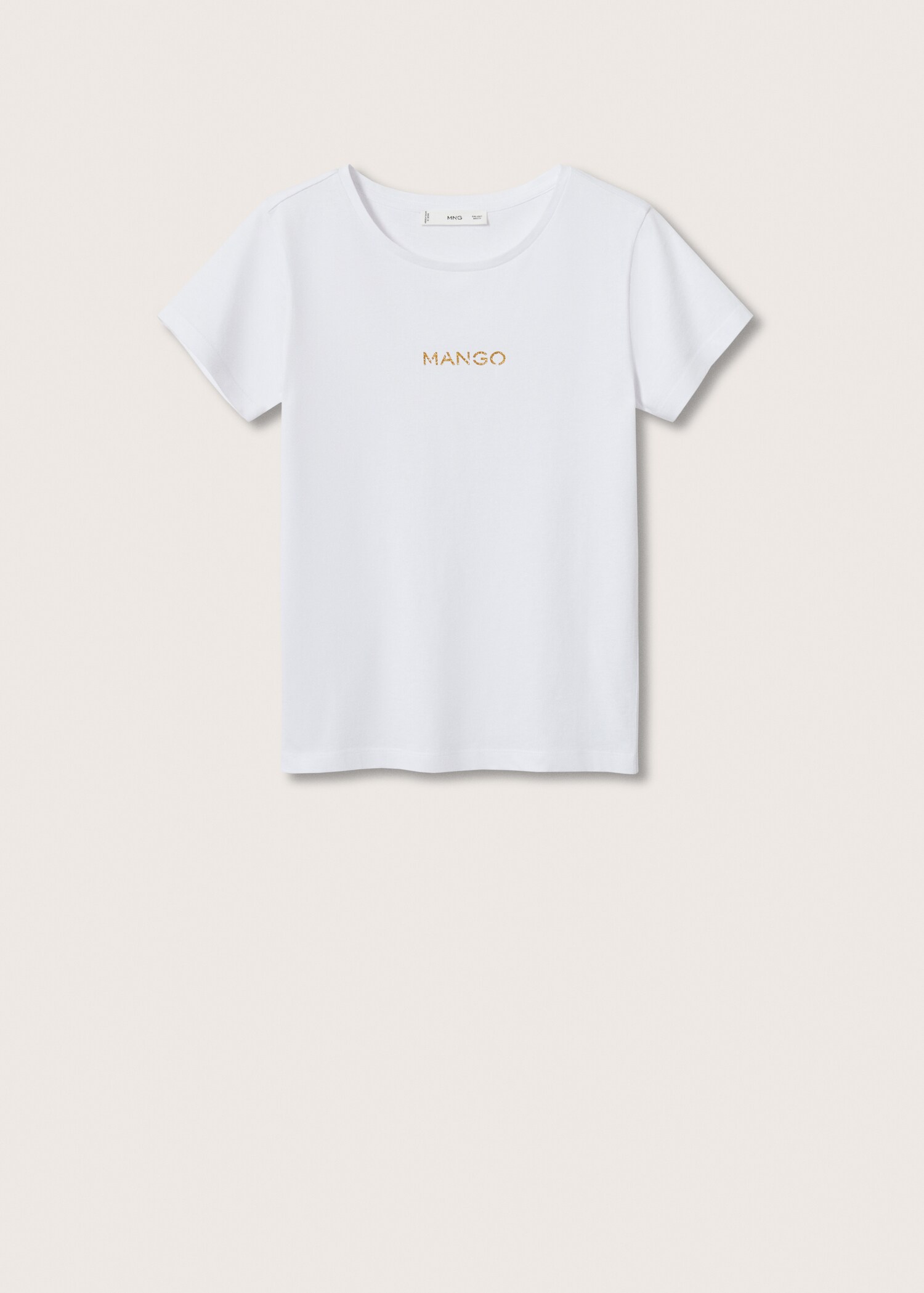 Camiseta logo metalizado - Artículo sin modelo