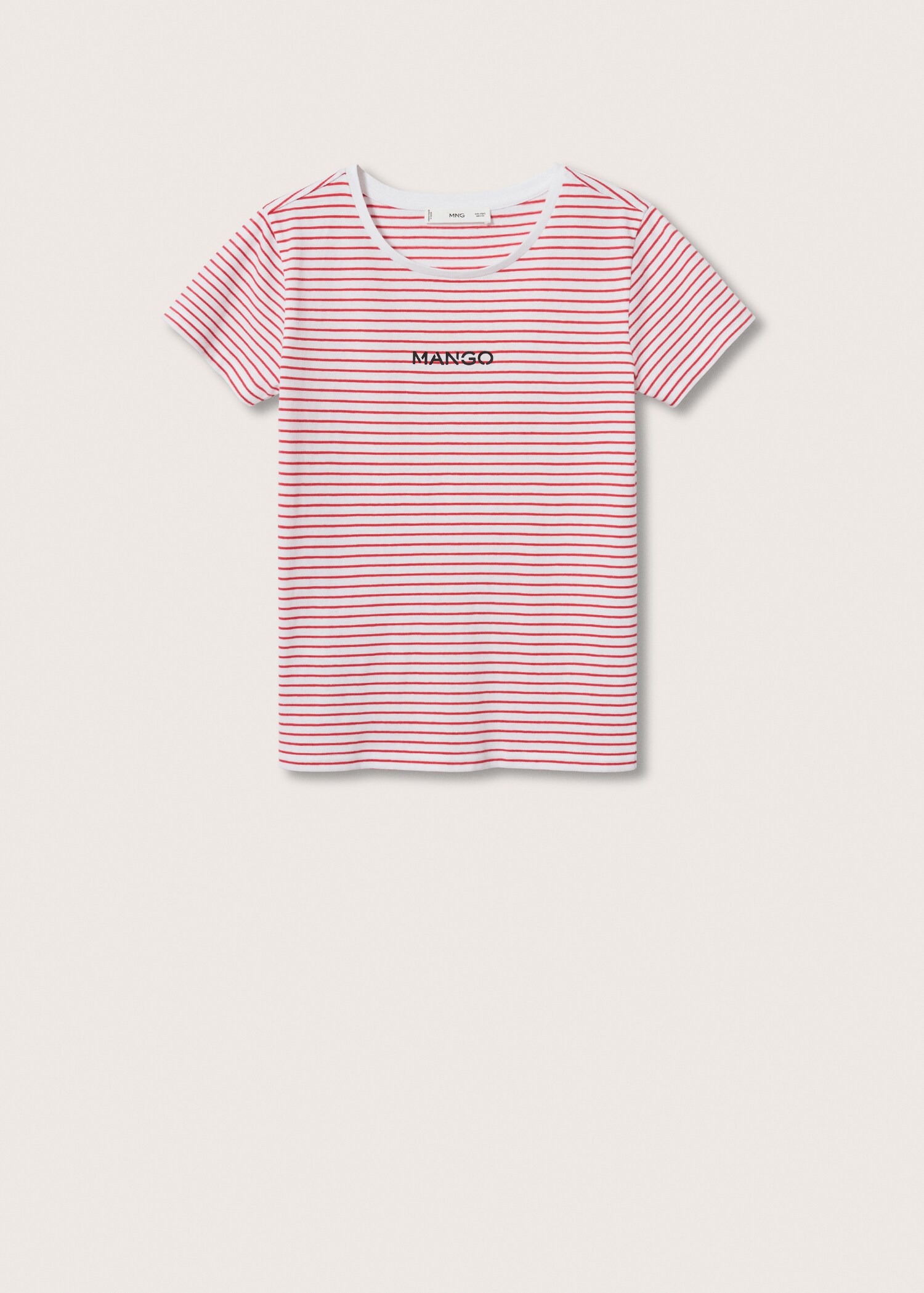 T-Shirt mit Metallic-Logo - Artikel ohne Model