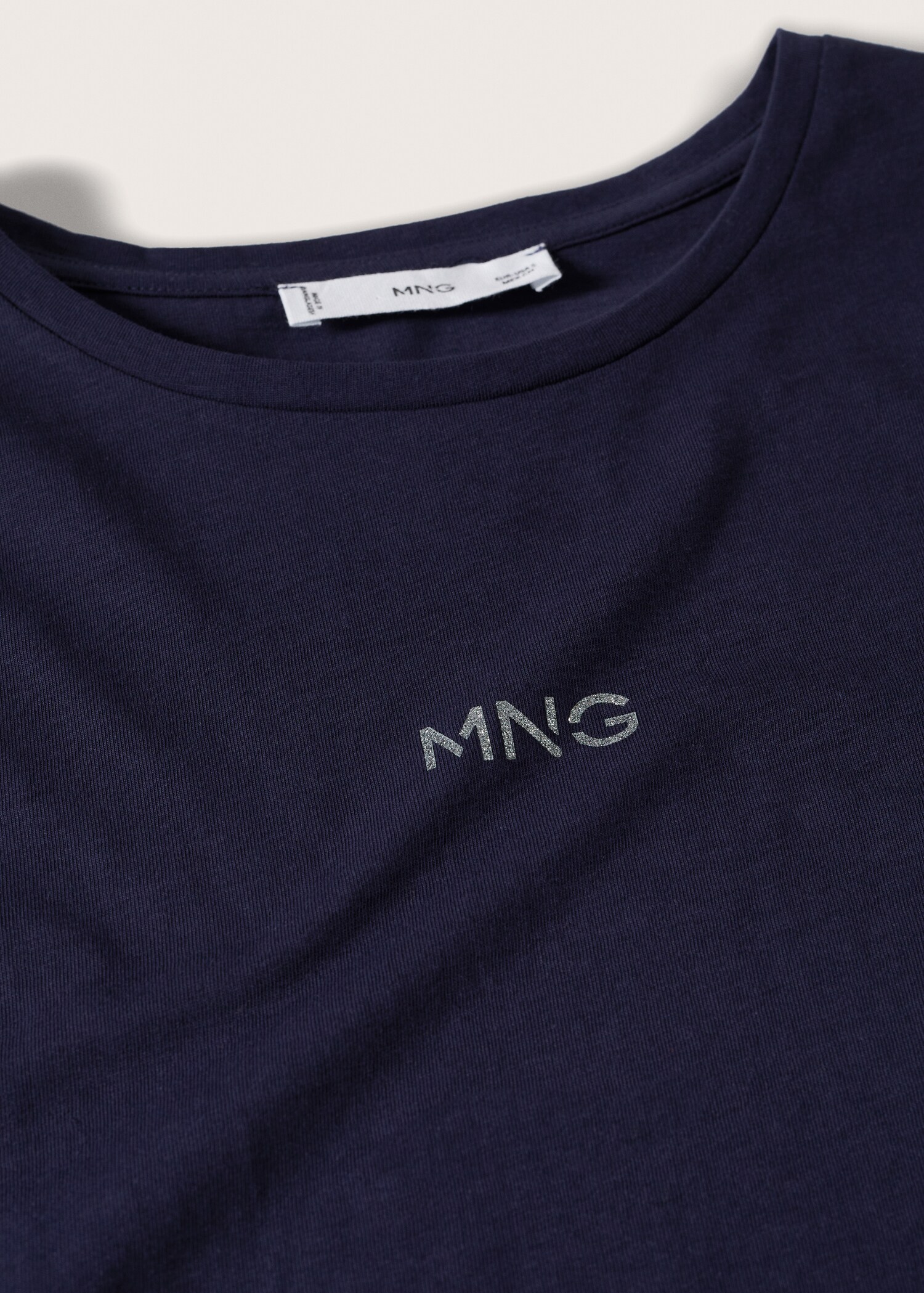 Metallic logo T-shirt - Details of the article 8