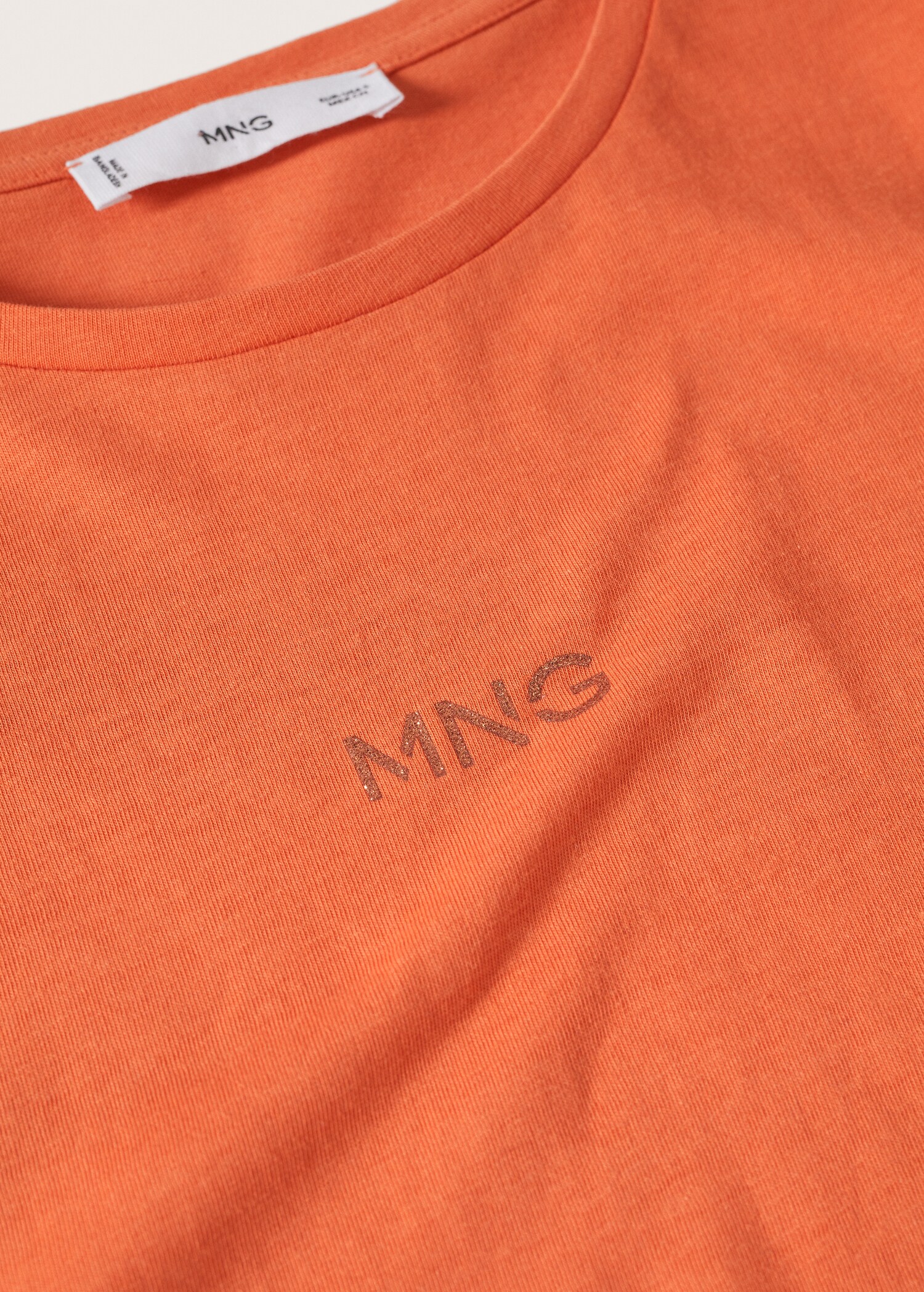 Metallic logo T-shirt - Details of the article 8