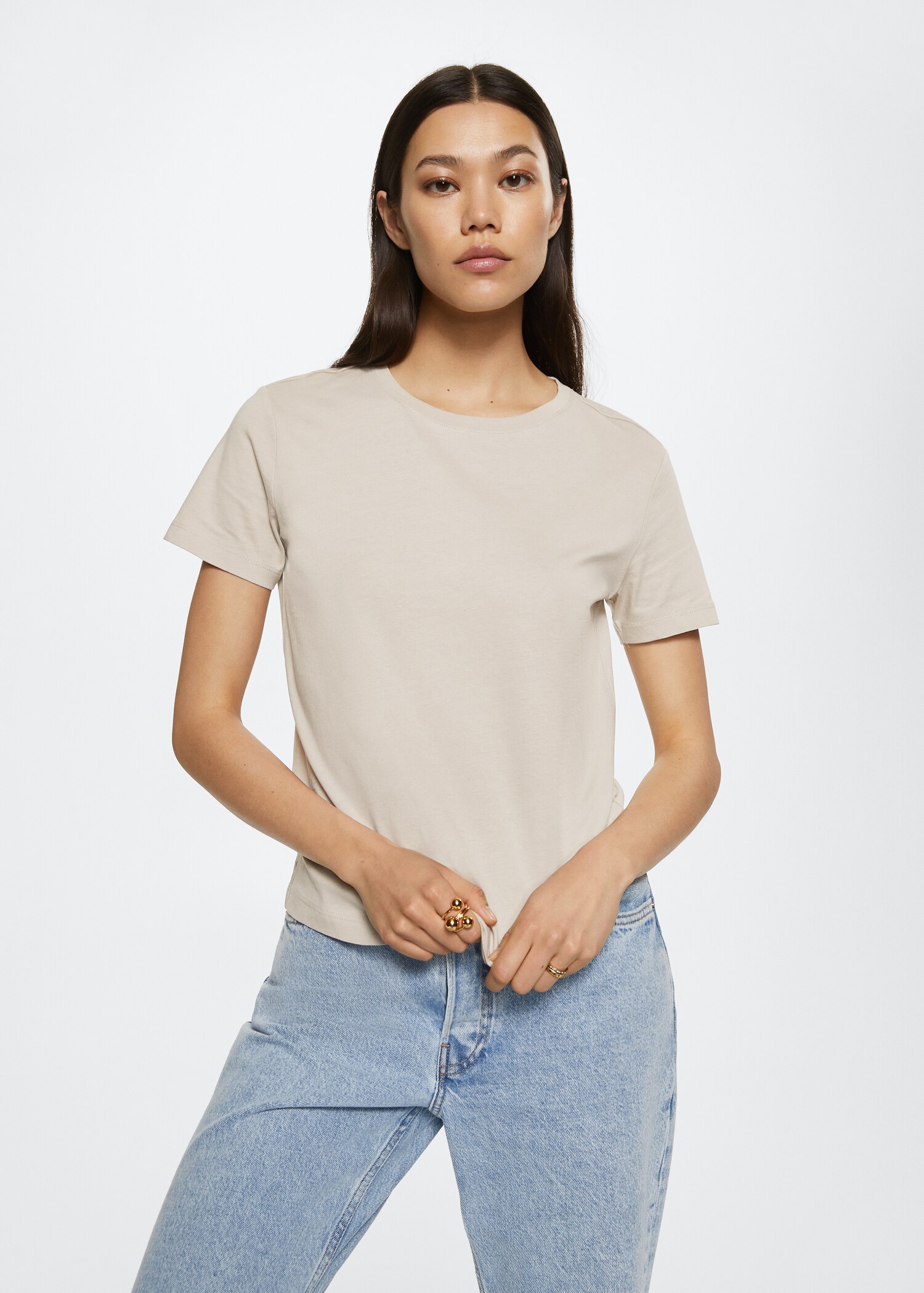 T-shirt 100 % coton  - Plan moyen