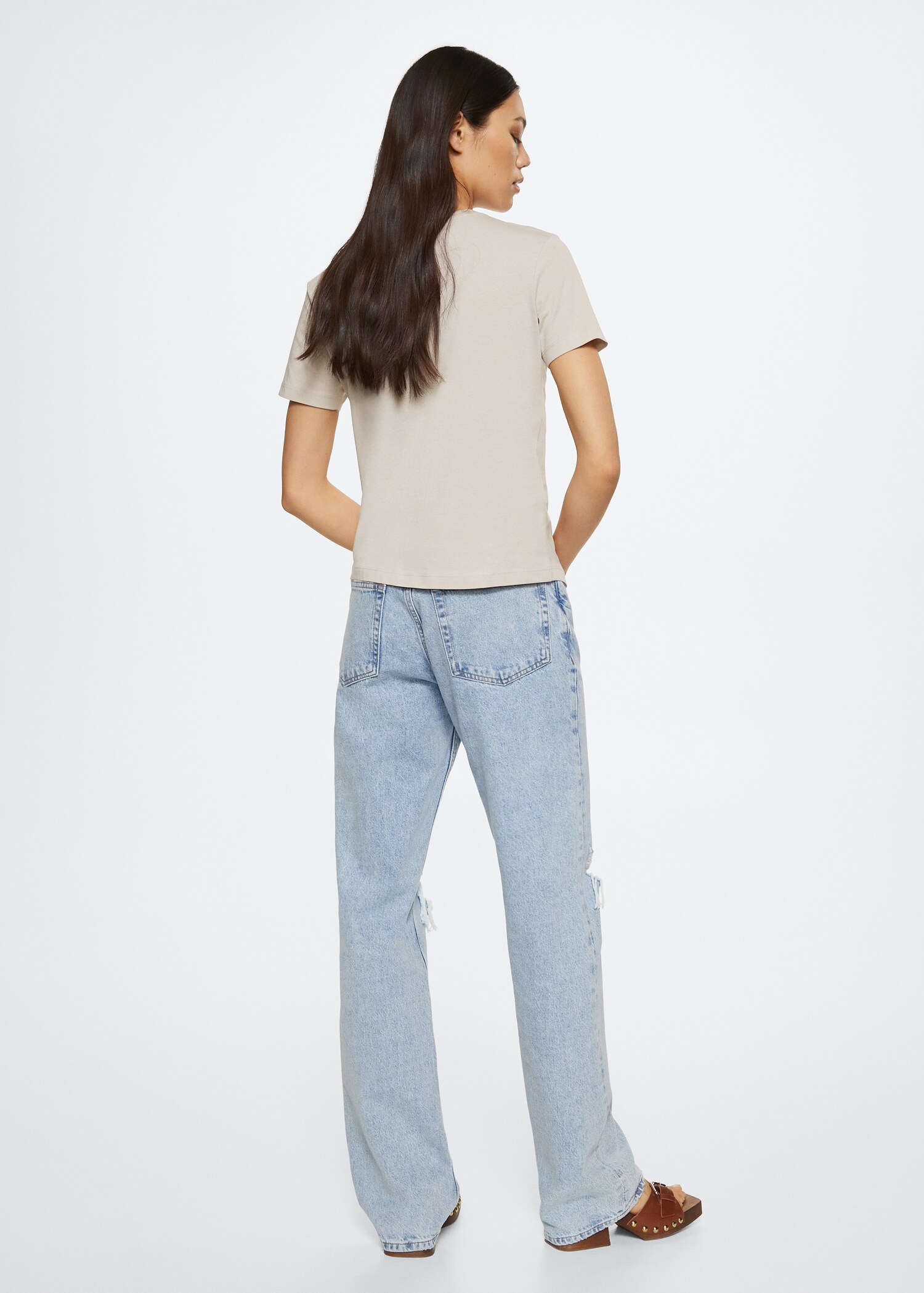 T-shirt 100 % coton  - Verso de l’article