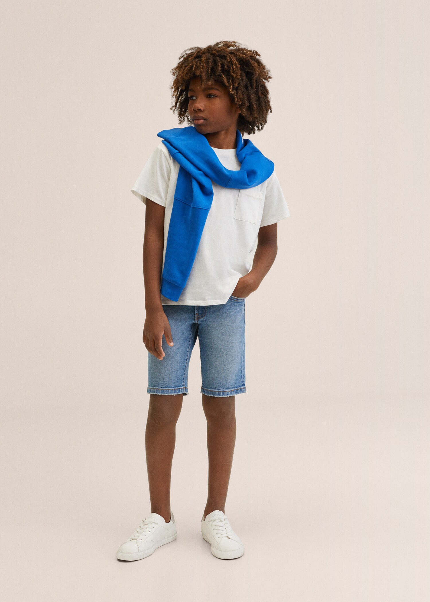 Bermuda jean - Plan moyen