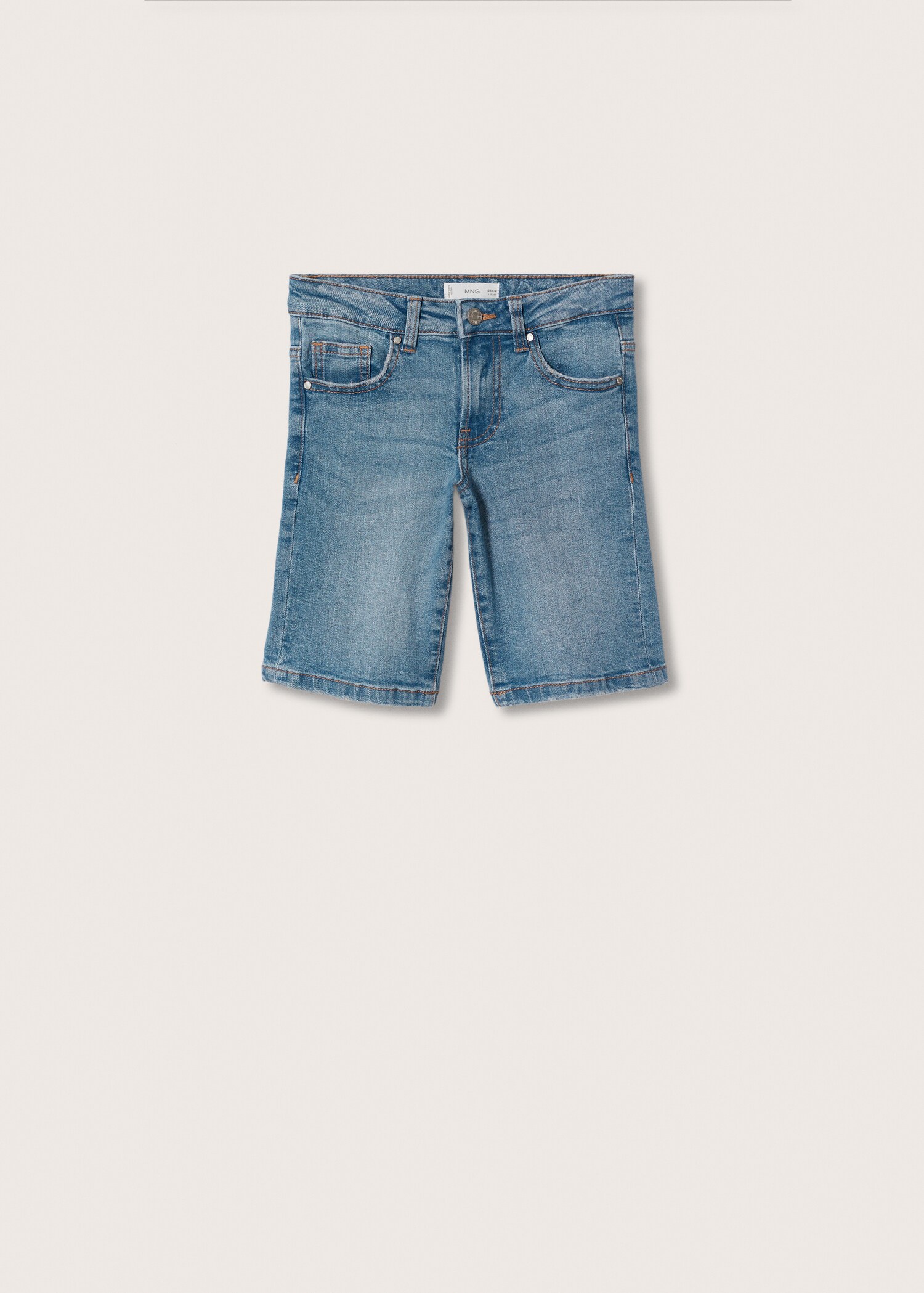 Denim Bermuda shorts - Article without model