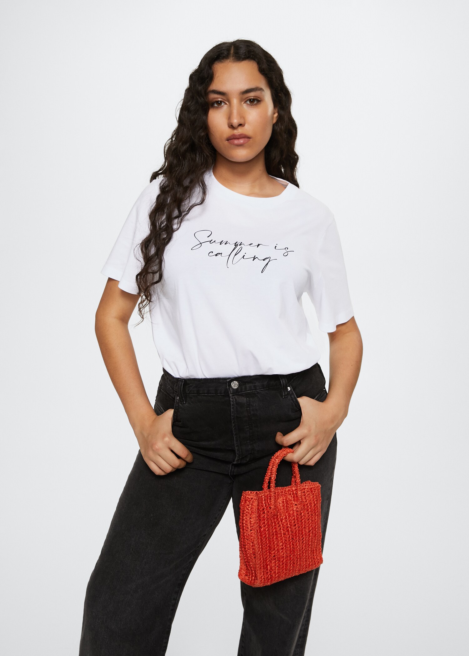 Message cotton T-shirt - Details of the article 4