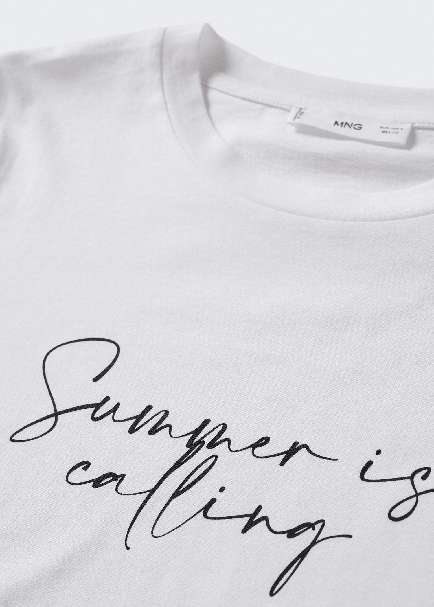 Message cotton T-shirt - Details of the article 8