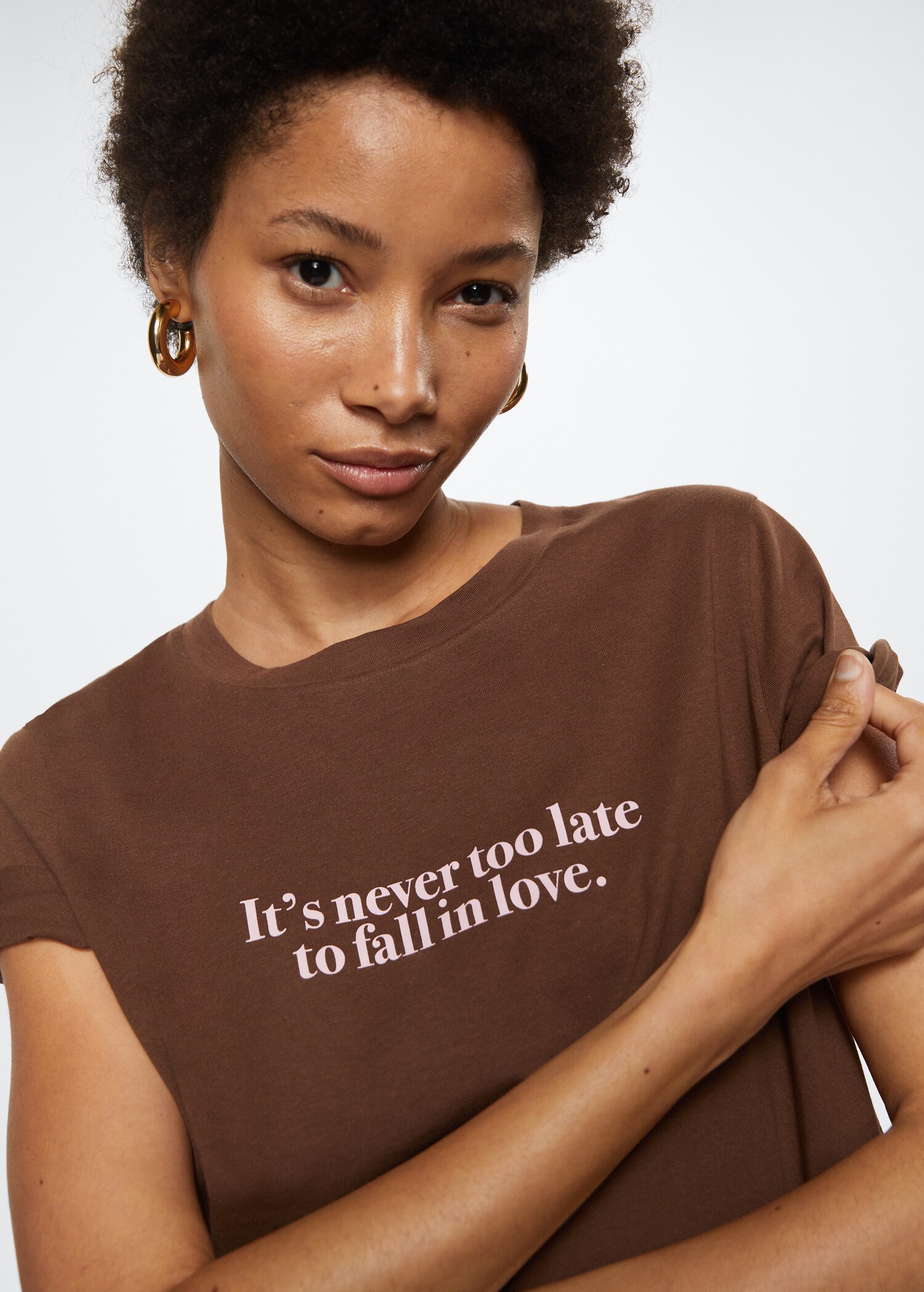 Message cotton T-shirt - Details of the article 1
